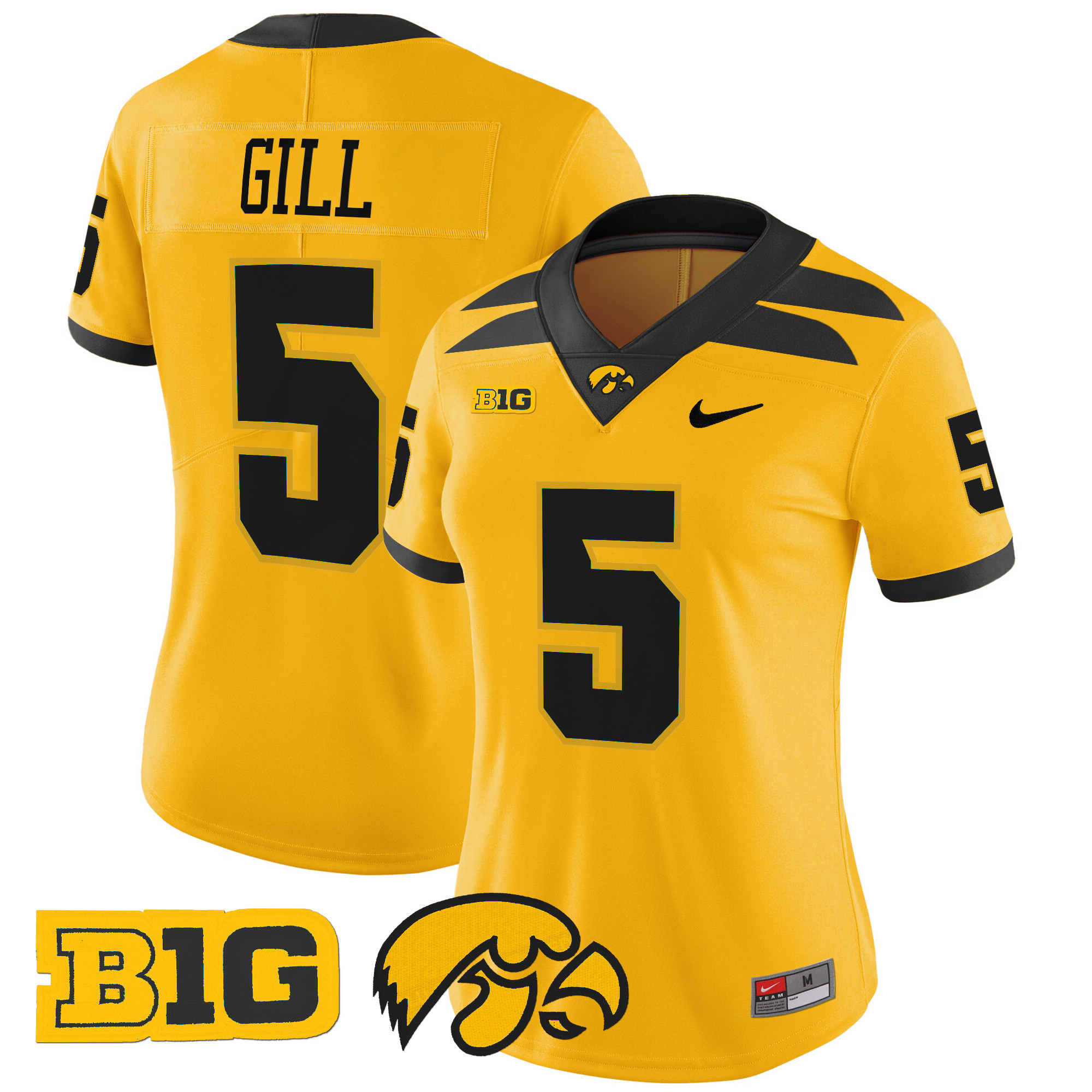 Women's Iowa Hawkeyes 2024 Vapor Limited Jersey - All Stitched