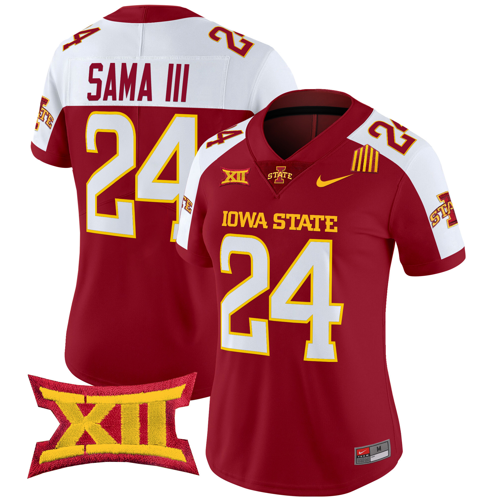 Women's Iowa State Cyclones 2024 Vapor Limited Jersey - All Stitched