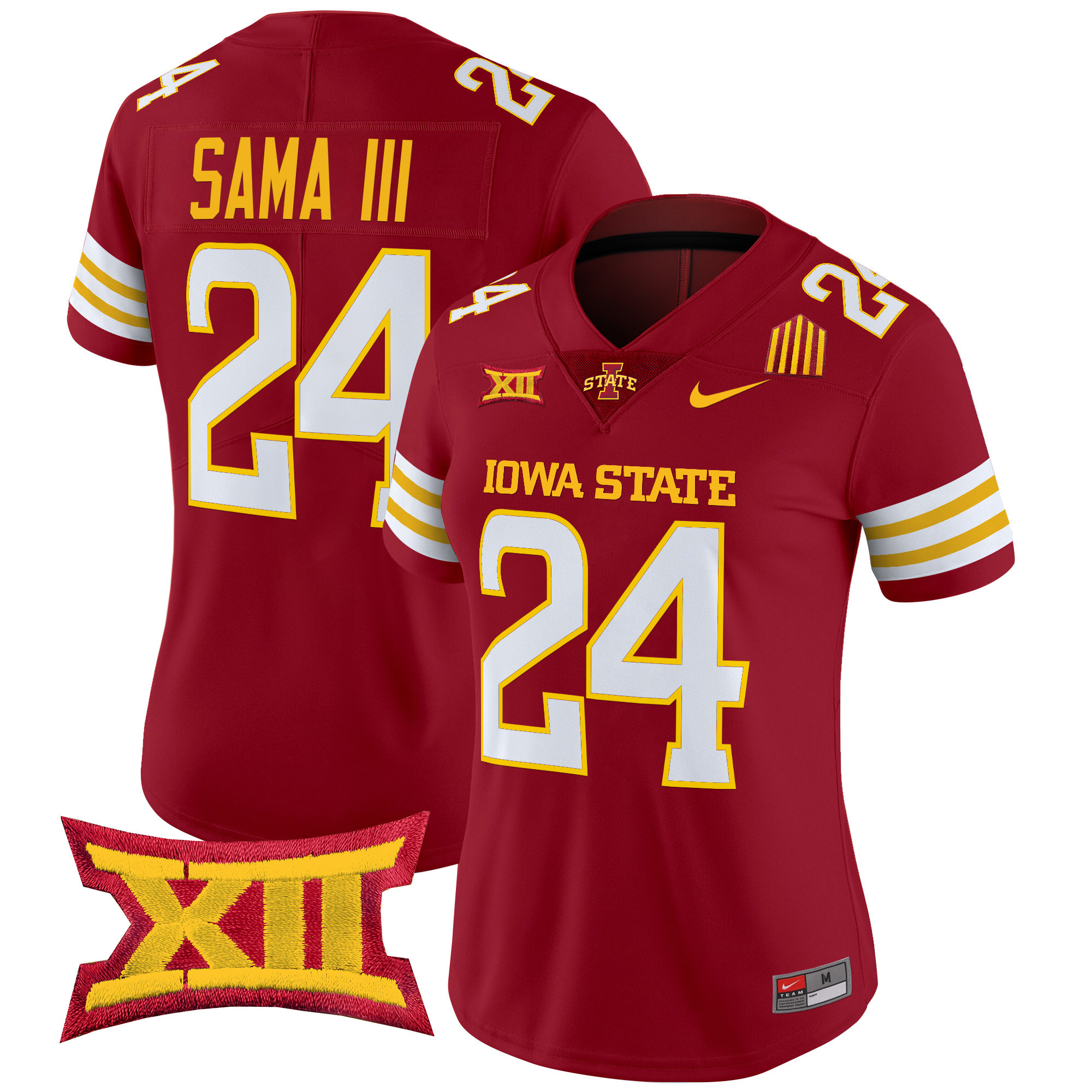 Women's Iowa State Cyclones 2024 Vapor Limited Jersey - All Stitched