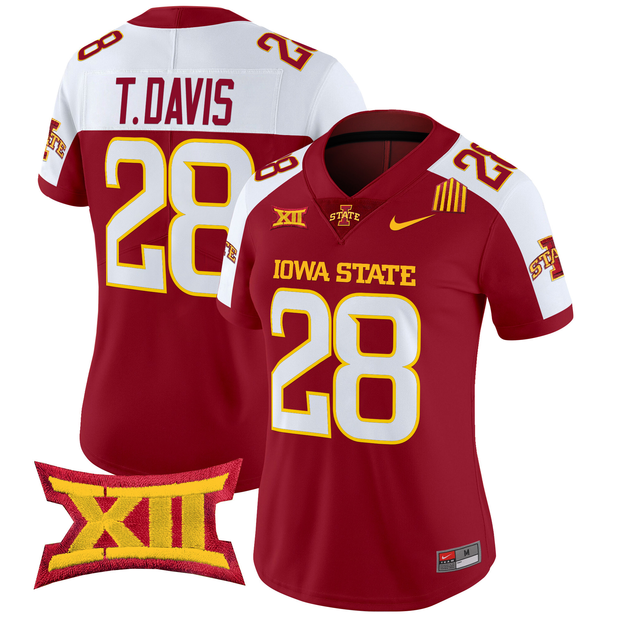Women's Iowa State Cyclones 2024 Vapor Limited Jersey - All Stitched