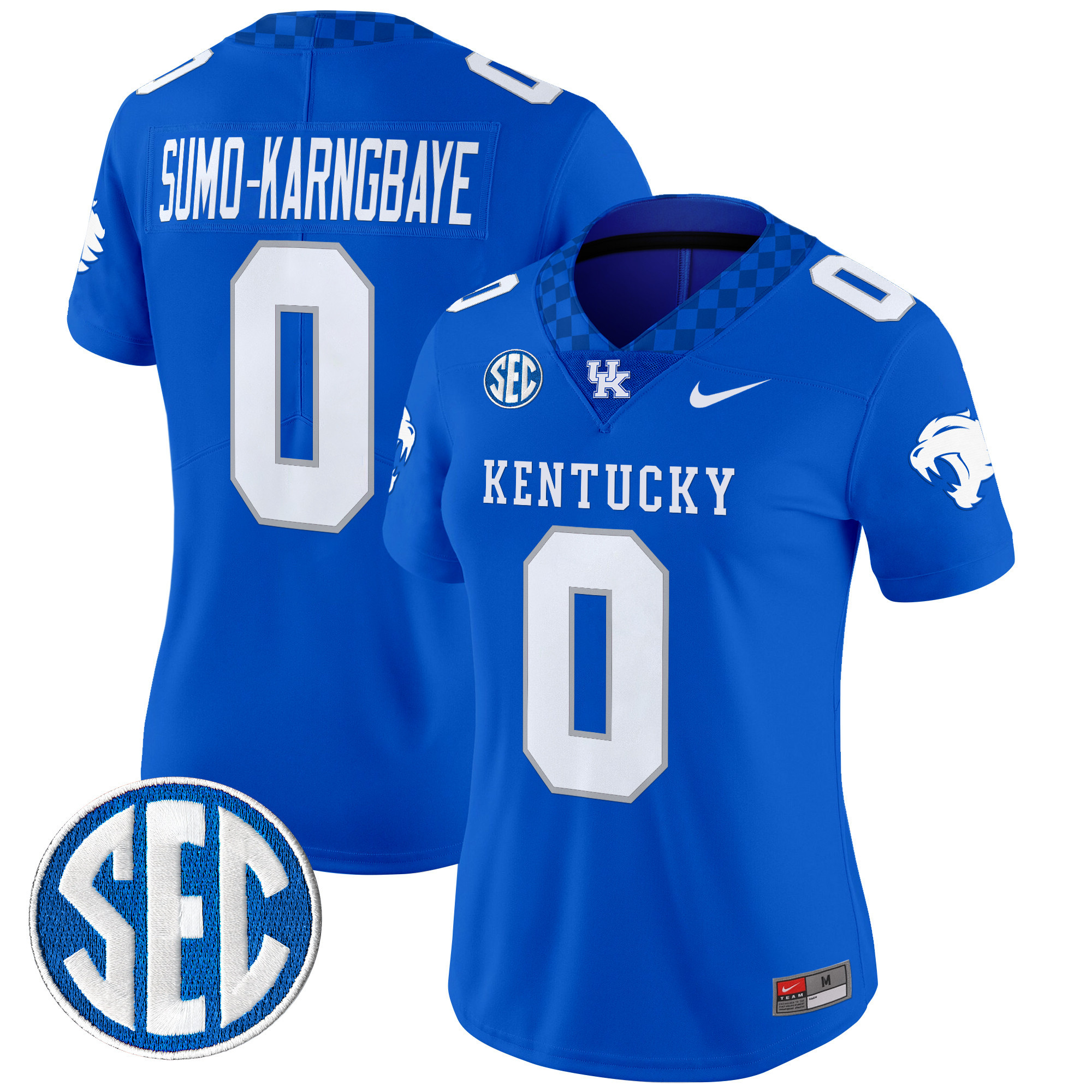 Women's Kentucky Wildcats 2024 Vapor Limited Jersey - All Stitched