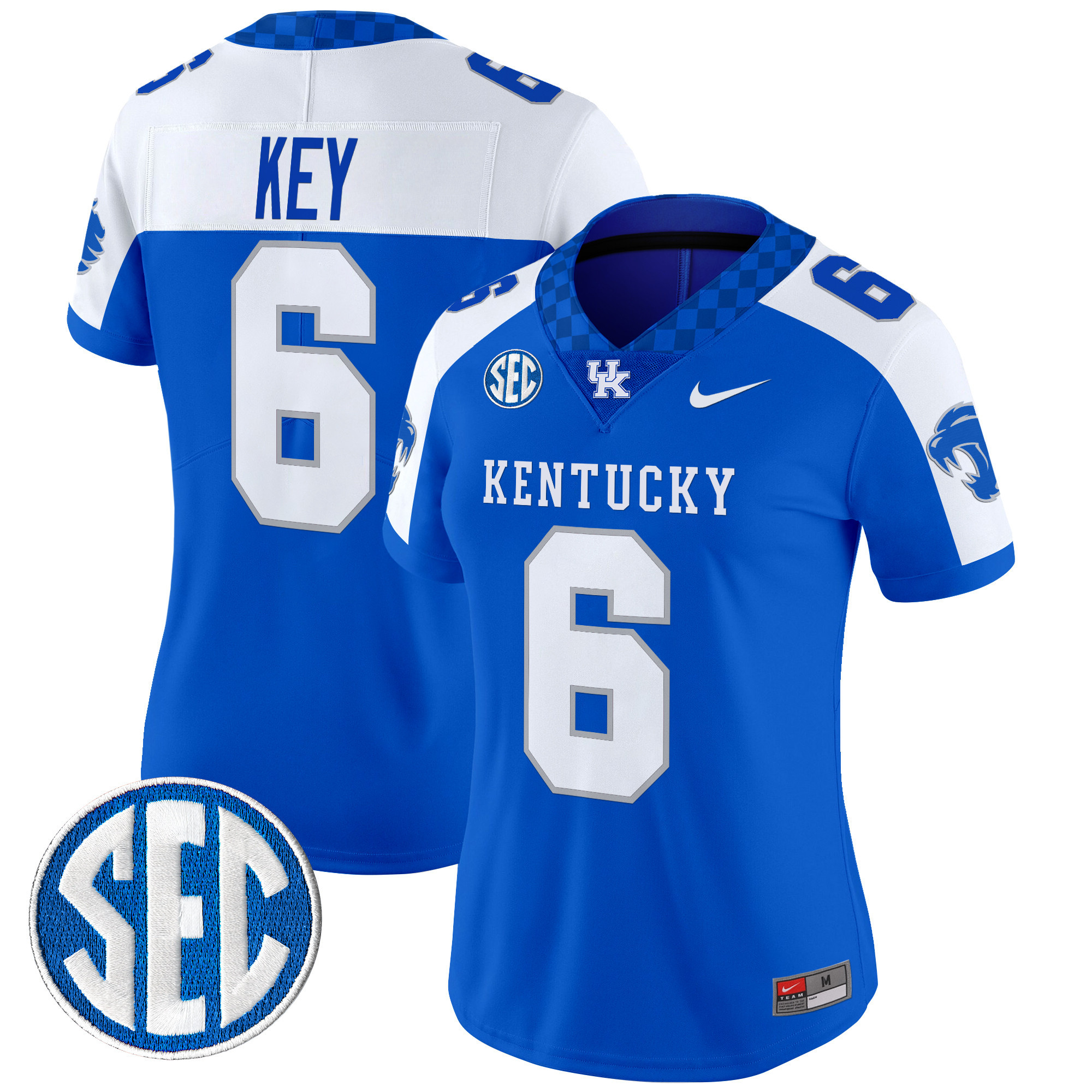 Women's Kentucky Wildcats 2024 Vapor Limited Jersey - All Stitched