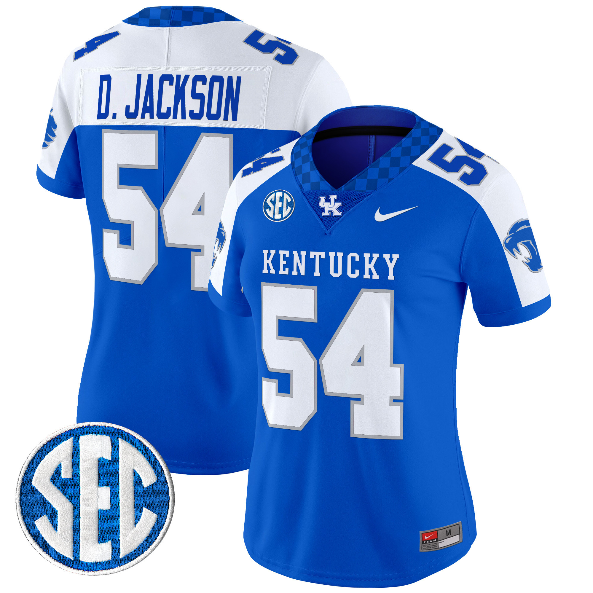Women's Kentucky Wildcats 2024 Vapor Limited Jersey - All Stitched