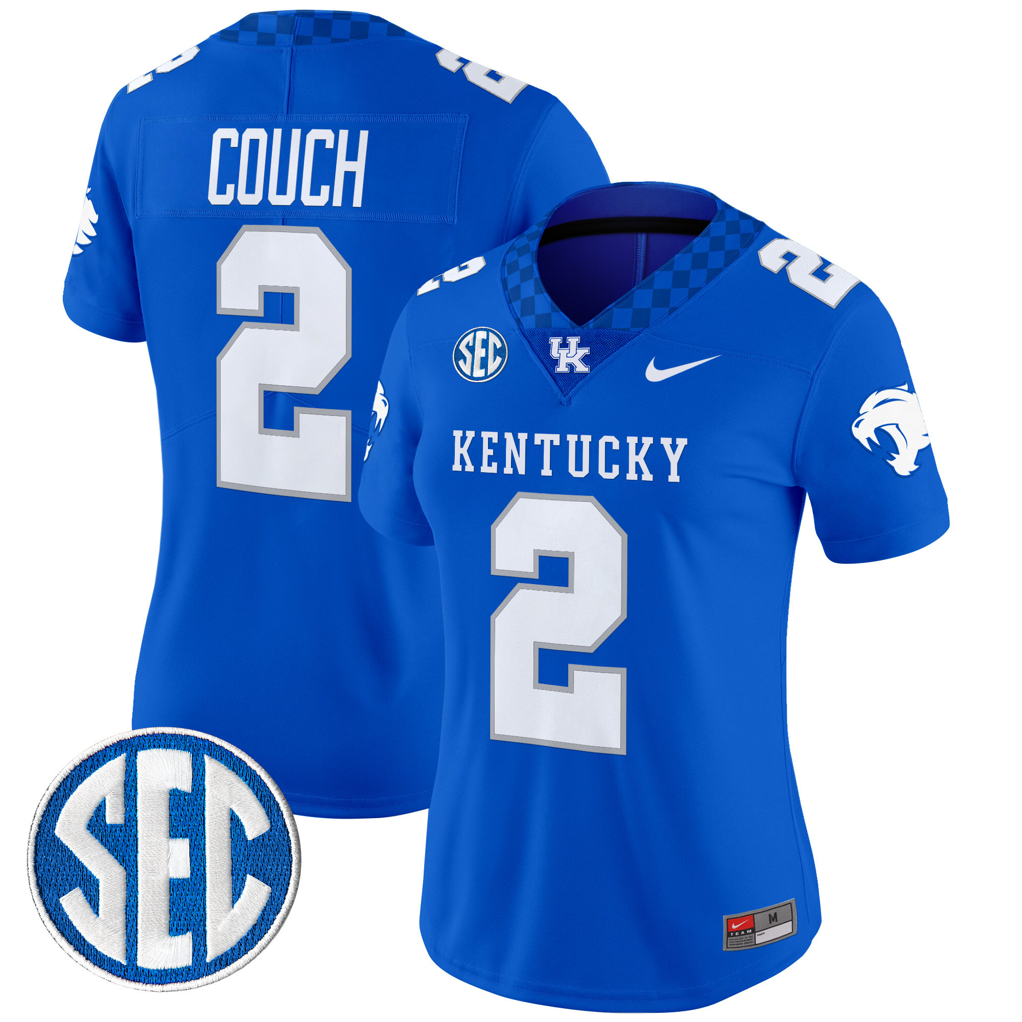 Women's Kentucky Wildcats 2024 Vapor Limited Jersey - All Stitched