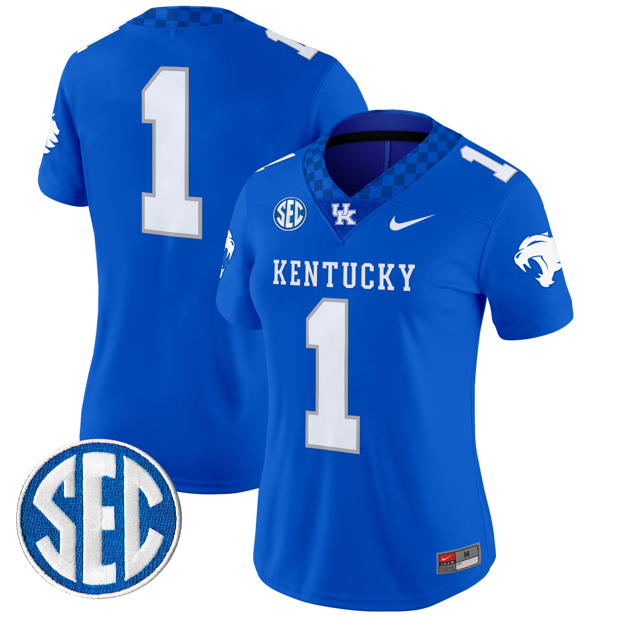 Women's Kentucky Wildcats 2024 Vapor Limited Jersey - All Stitched