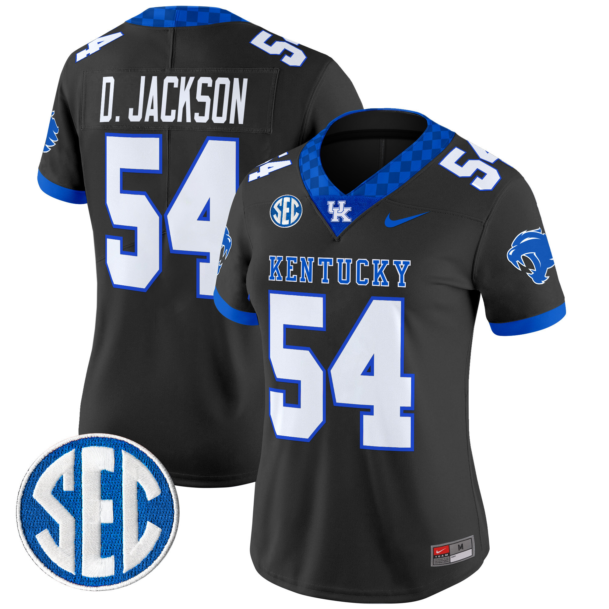Women's Kentucky Wildcats 2024 Vapor Limited Jersey - All Stitched