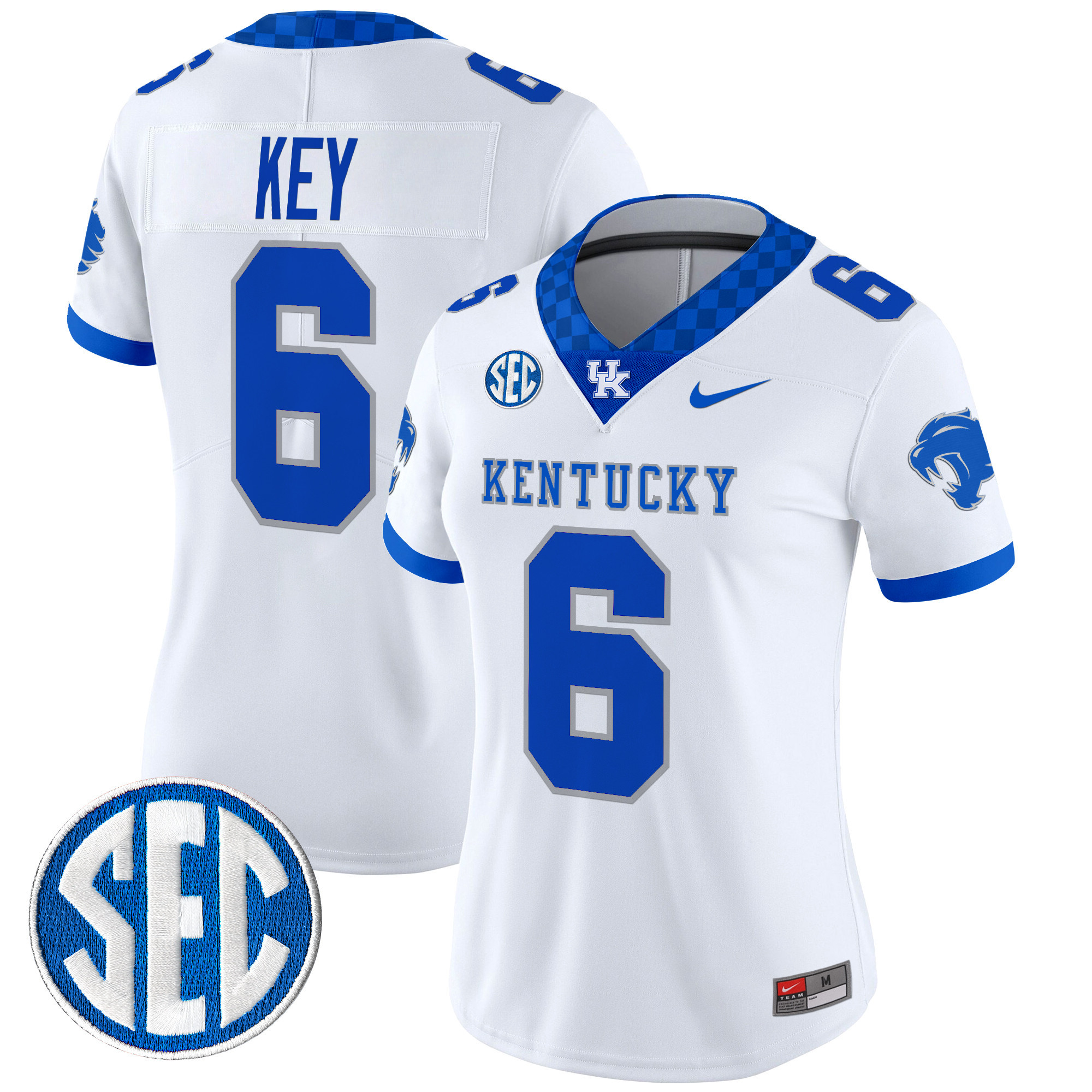 Women's Kentucky Wildcats 2024 Vapor Limited Jersey - All Stitched