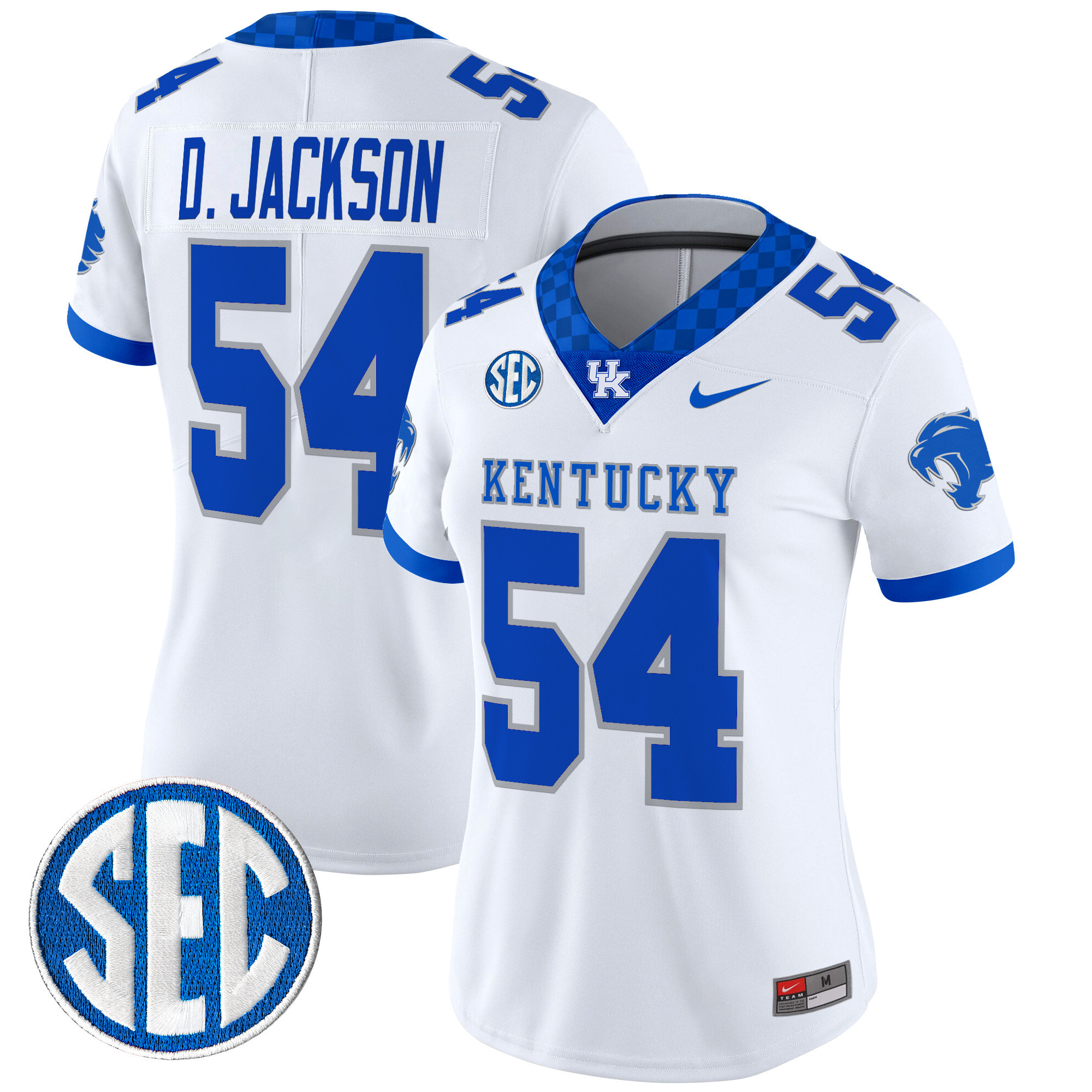 Women's Kentucky Wildcats 2024 Vapor Limited Jersey - All Stitched
