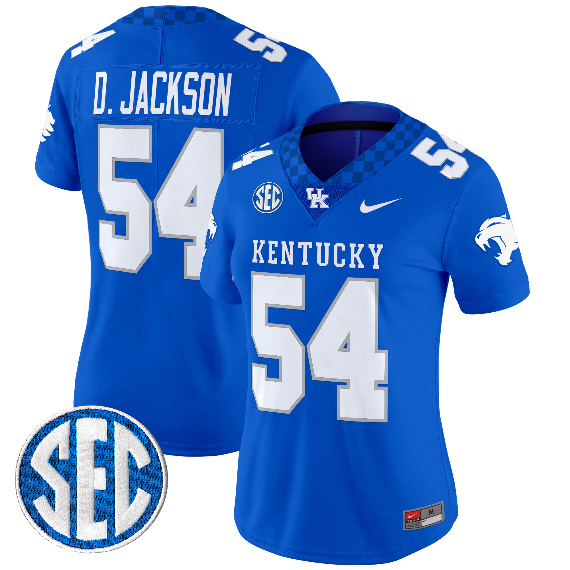 Women's Kentucky Wildcats 2024 Vapor Limited Jersey - All Stitched