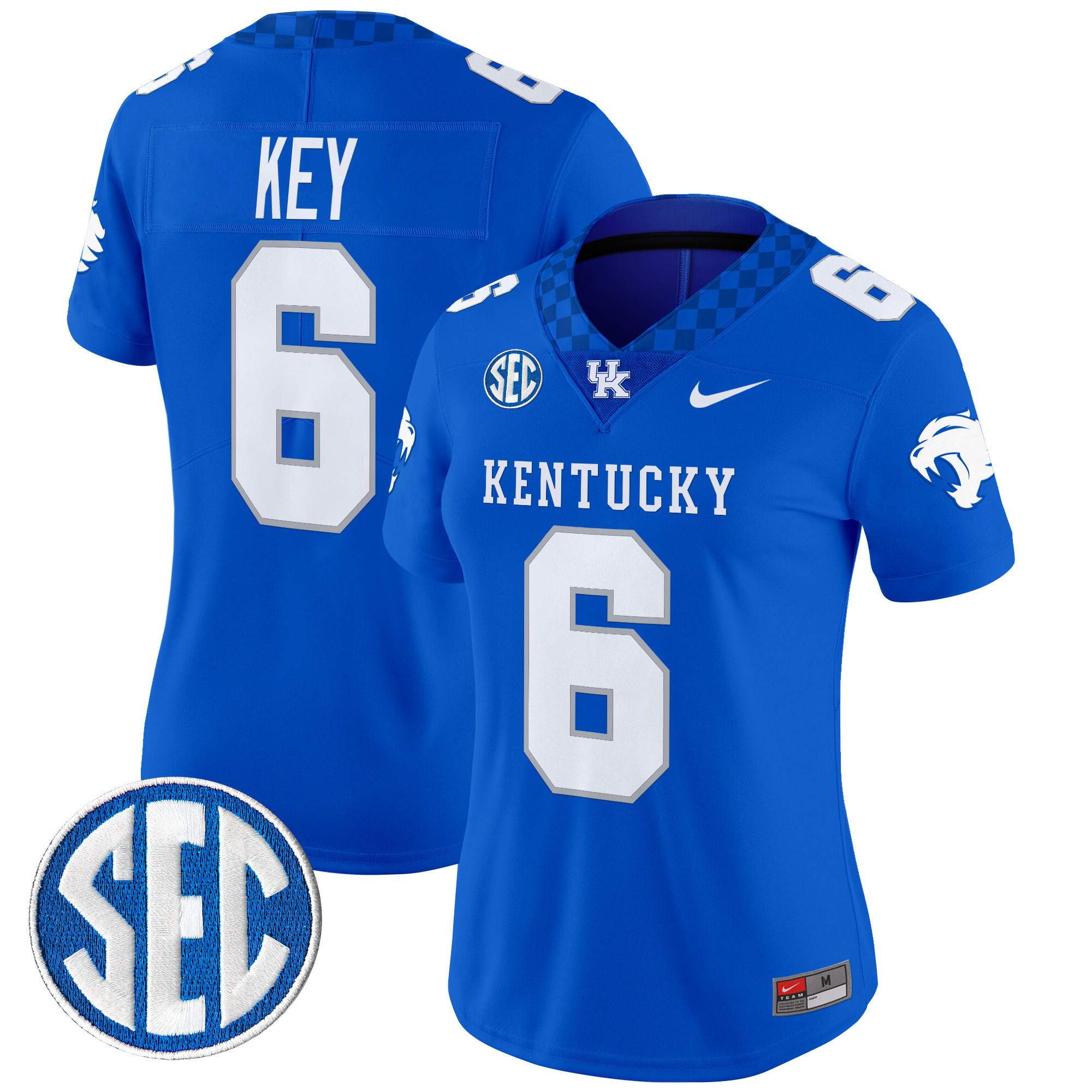 Women's Kentucky Wildcats 2024 Vapor Limited Jersey - All Stitched