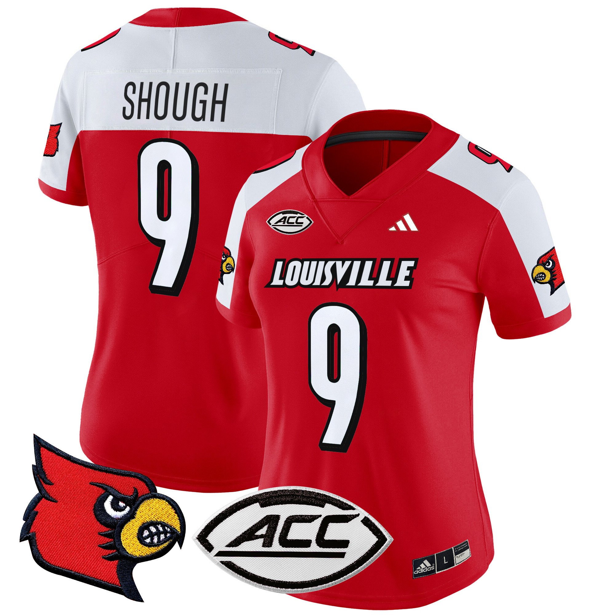 Women's Louisville Cardinals 2024 Vapor Limited Jersey - All Stitched