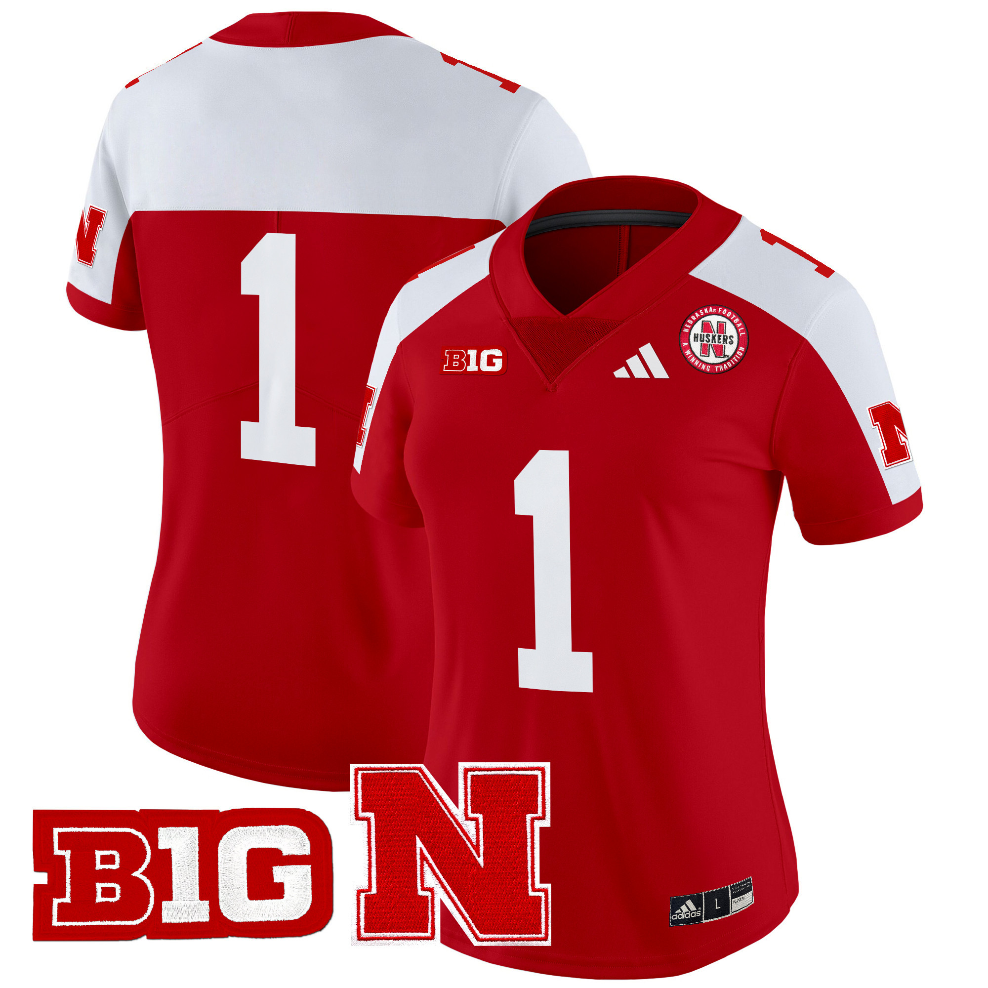 Women's Nebraska Cornhuskers 2024 Vapor Limited Jersey - All Stitched