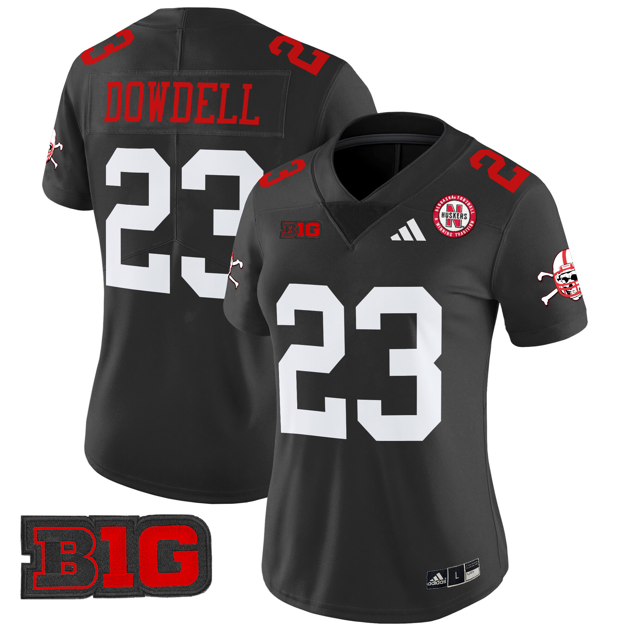 Women's Nebraska Cornhuskers 2024 Vapor Limited Jersey - All Stitched