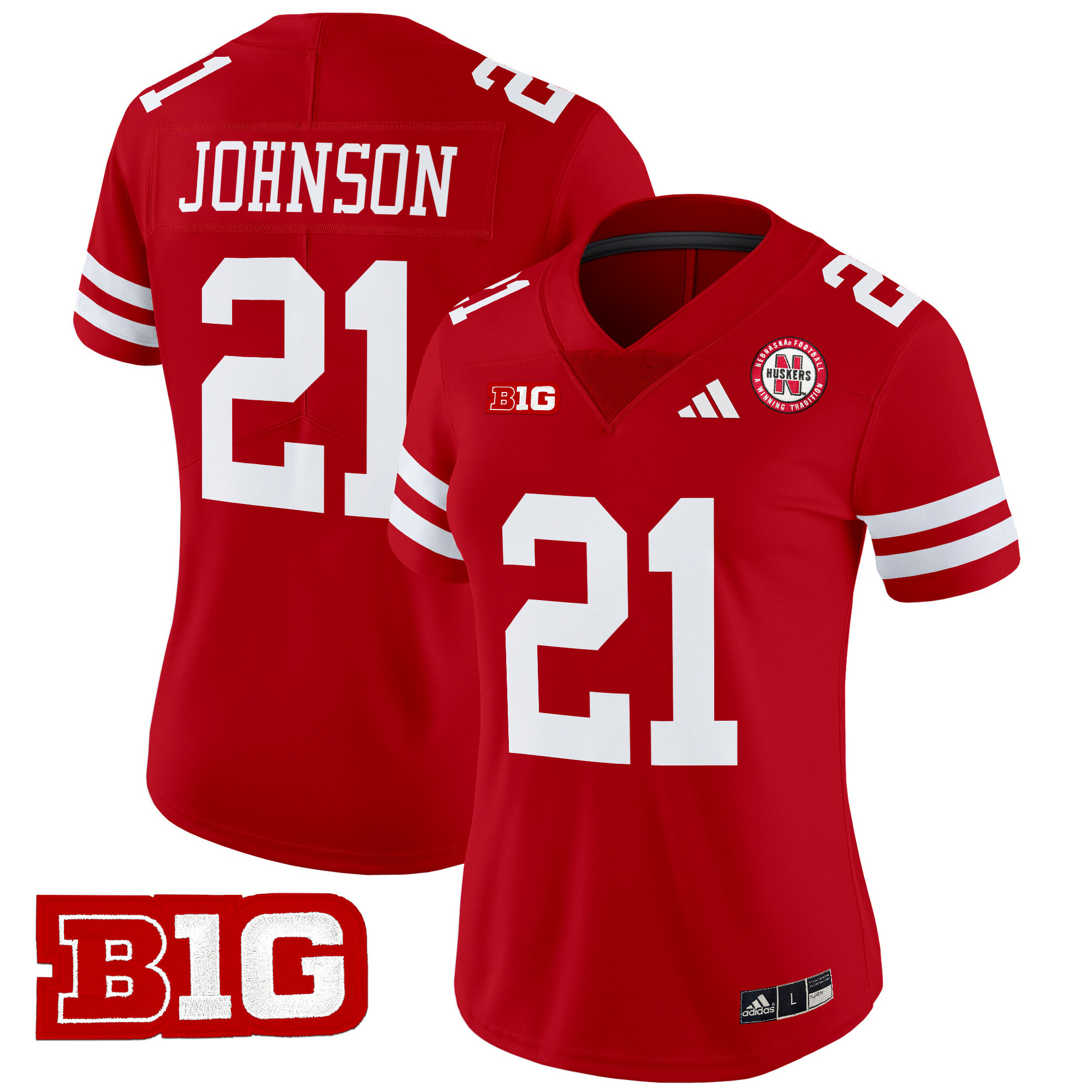 Women's Nebraska Cornhuskers 2024 Vapor Limited Jersey - All Stitched