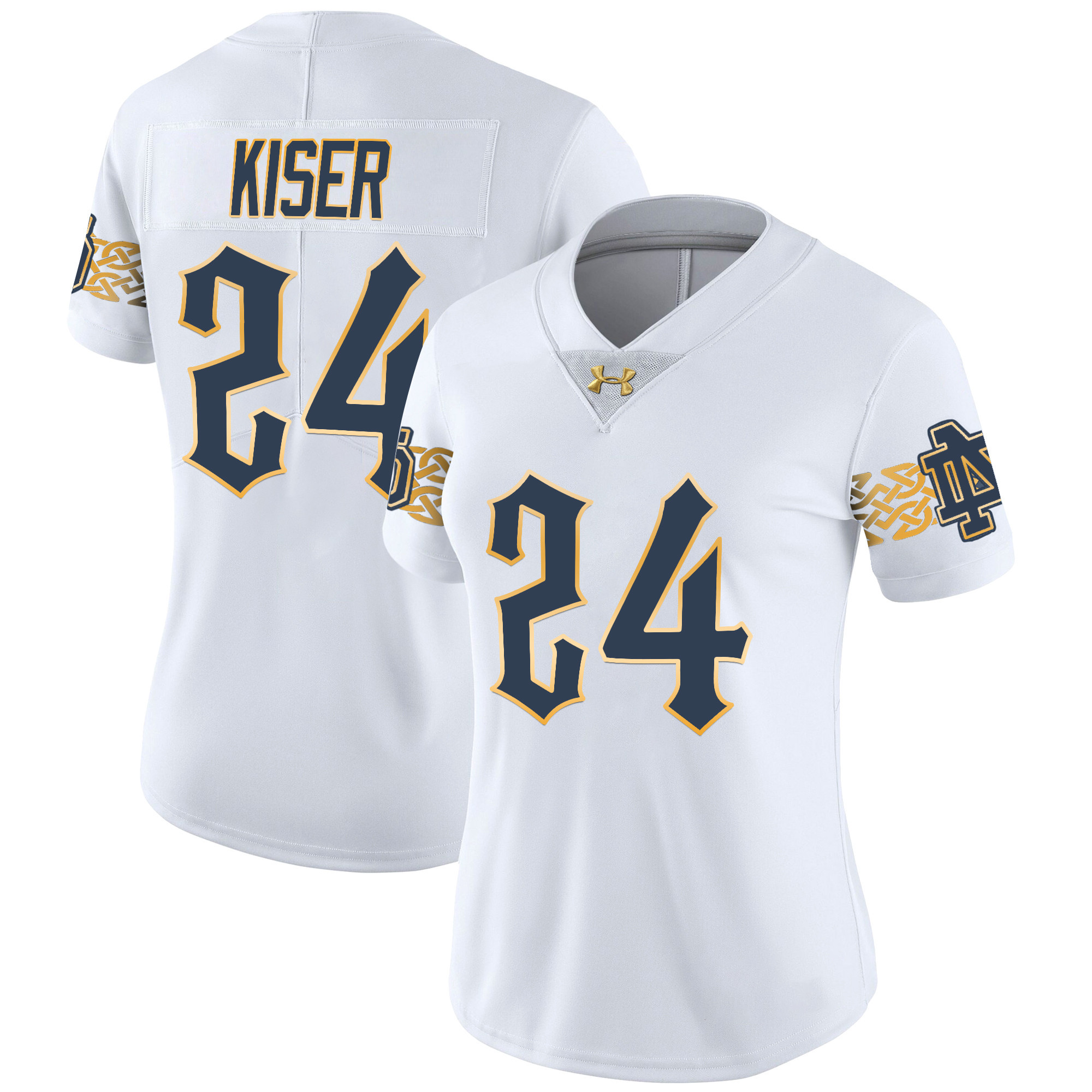 Women's Notre Dame Fighting Irish 2024 Vapor Limited Jersey V2 - All Stitched