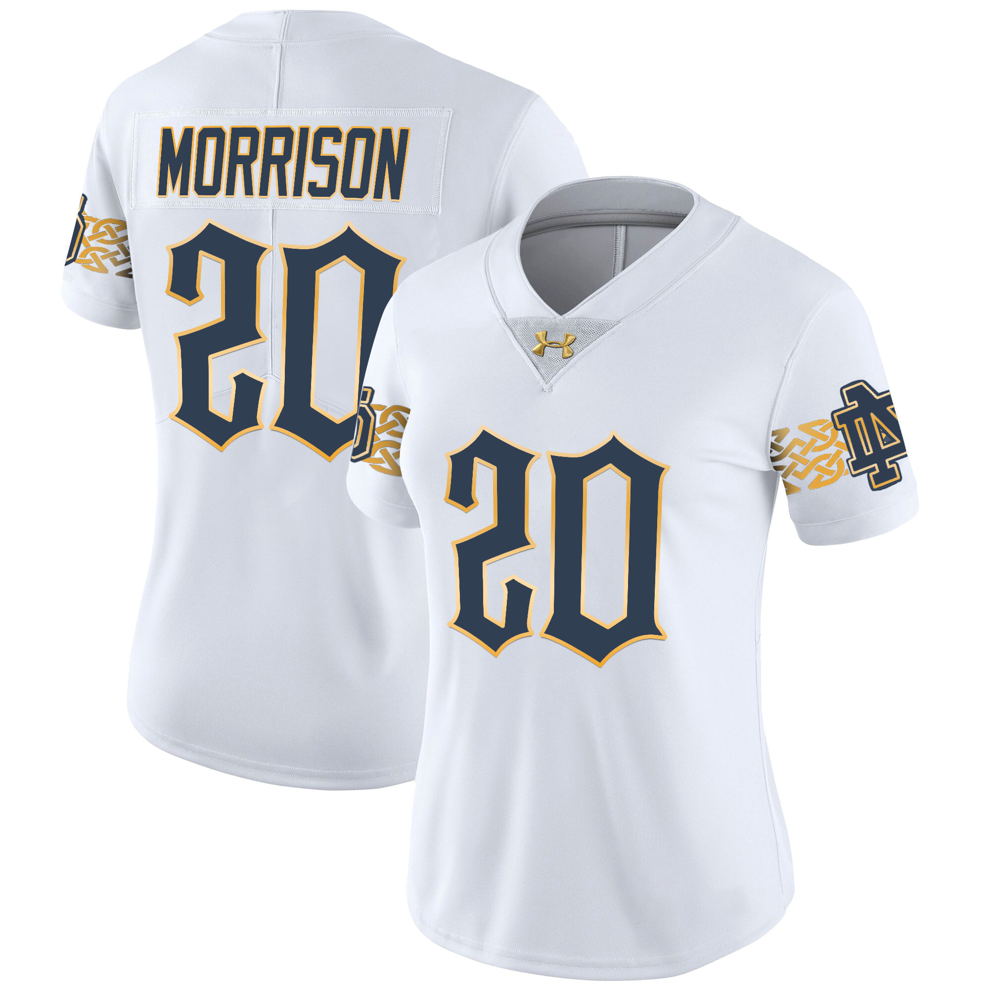 Women's Notre Dame Fighting Irish 2024 Vapor Limited Jersey V2 - All Stitched