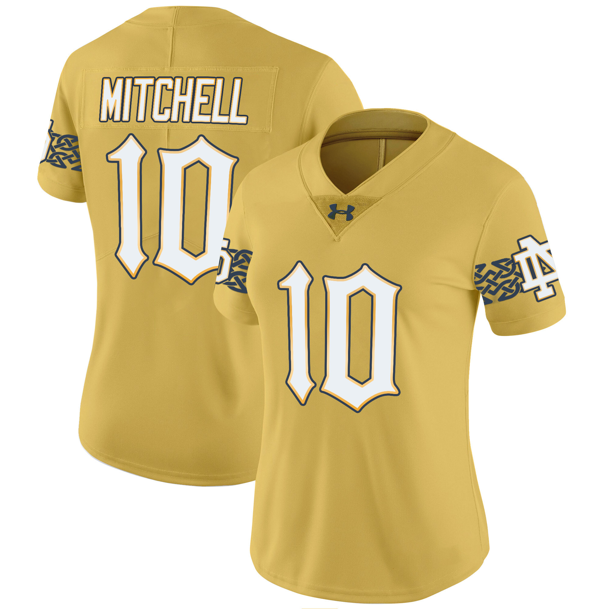 Women's Notre Dame Fighting Irish 2024 Vapor Limited Jersey V2 - All Stitched