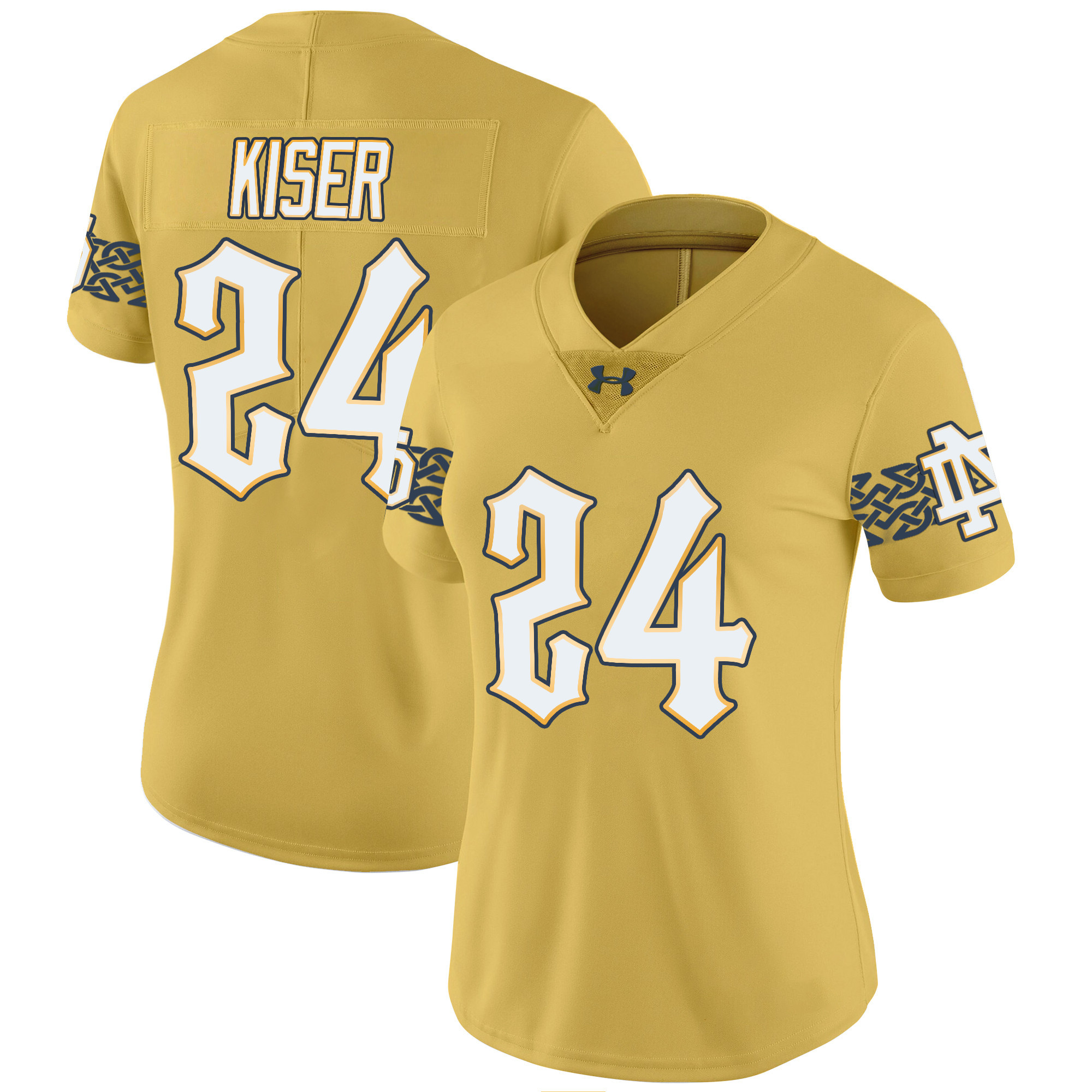 Women's Notre Dame Fighting Irish 2024 Vapor Limited Jersey V2 - All Stitched
