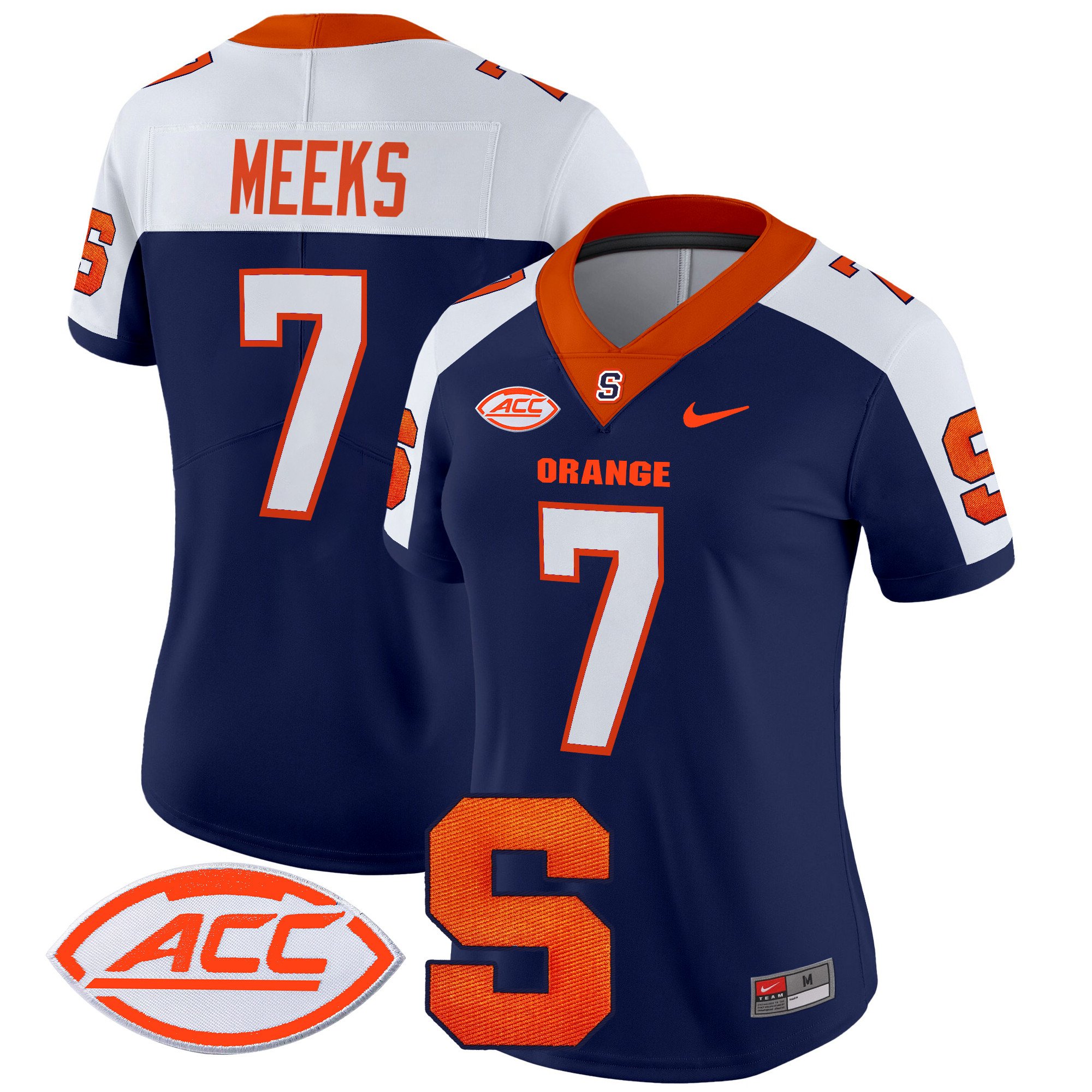 Women's Syracuse Orange 2024 Vapor Limited Jersey - All stitched