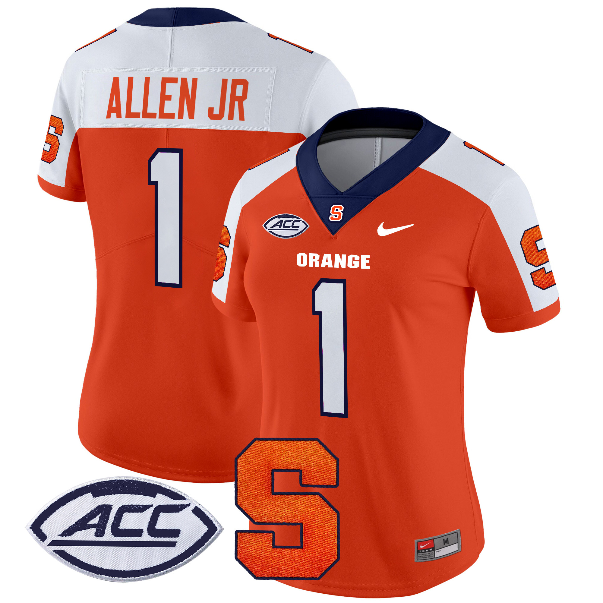 Women's Syracuse Orange 2024 Vapor Limited Jersey - All stitched