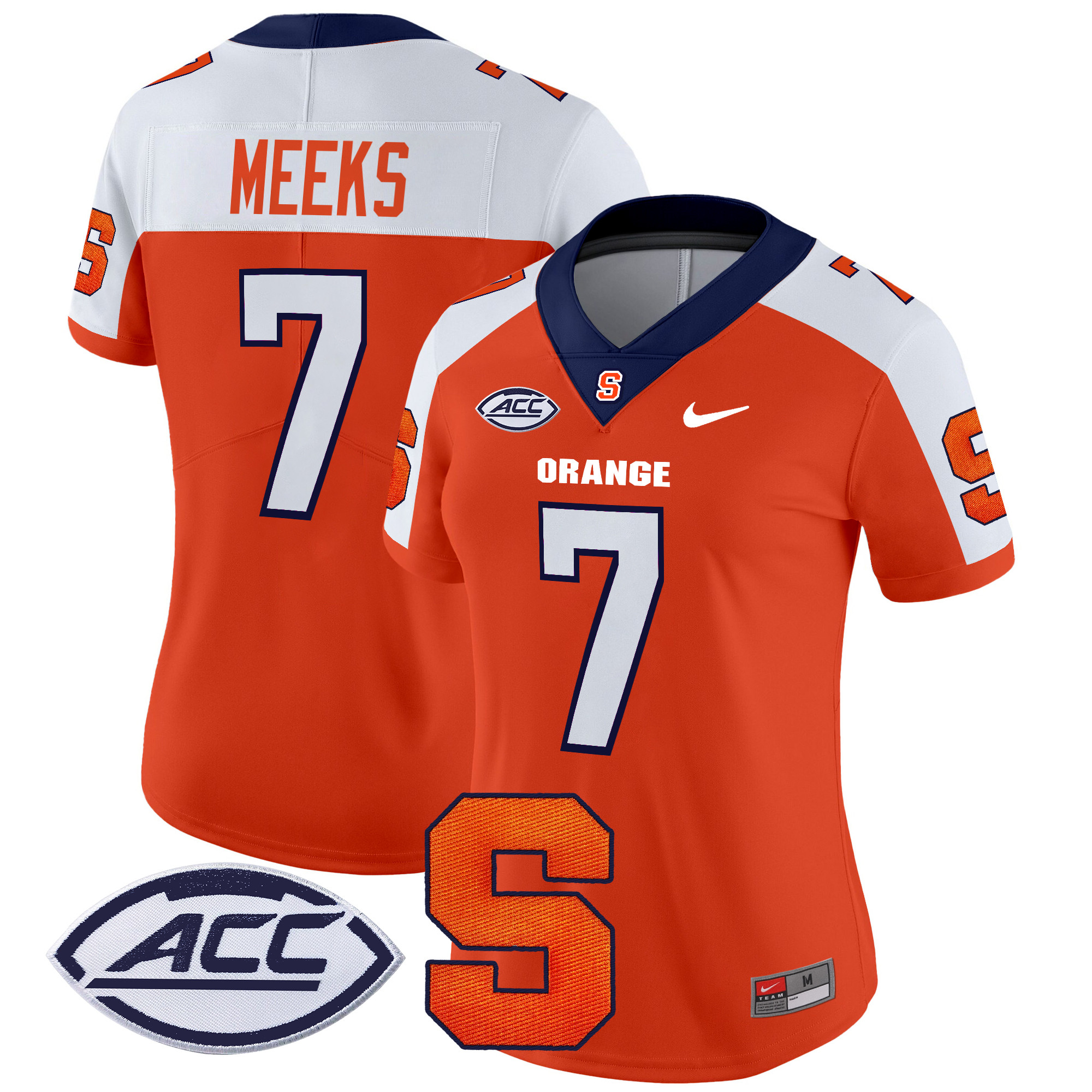 Women's Syracuse Orange 2024 Vapor Limited Jersey - All stitched