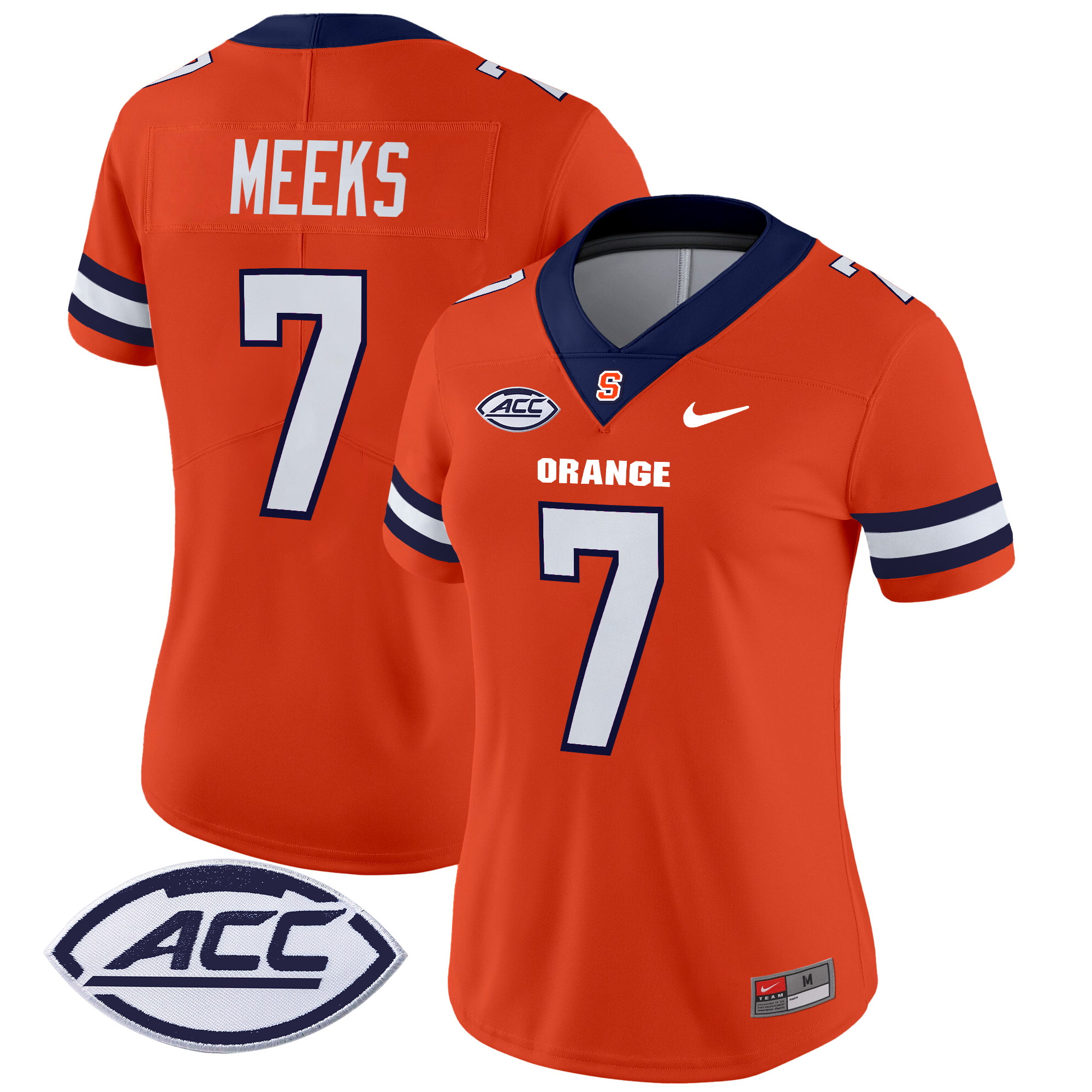 Women's Syracuse Orange 2024 Vapor Limited Jersey - All stitched