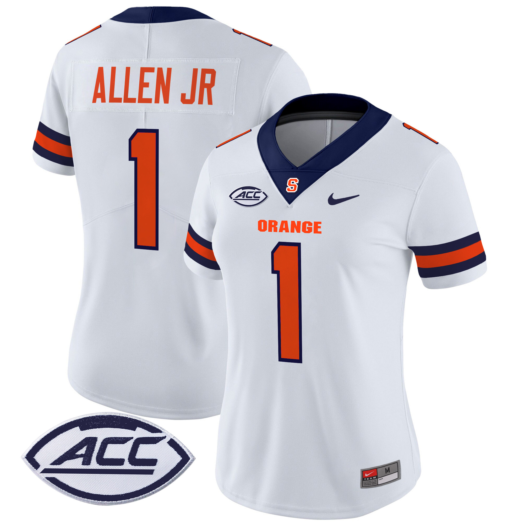 Women's Syracuse Orange 2024 Vapor Limited Jersey - All stitched