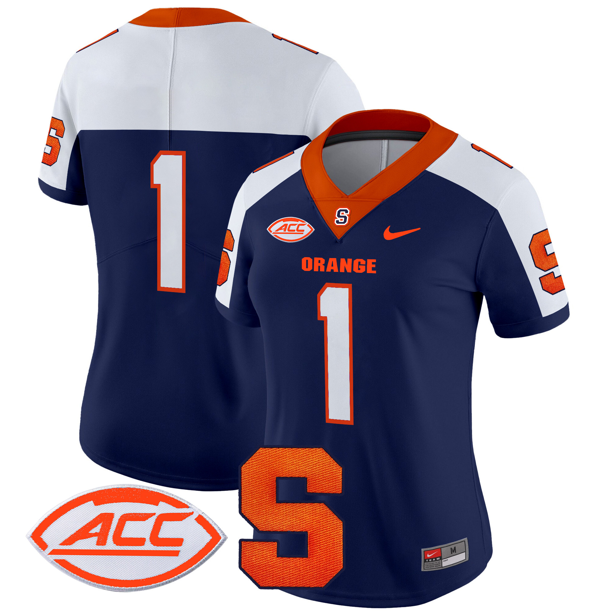 Women's Syracuse Orange 2024 Vapor Limited Jersey - All stitched