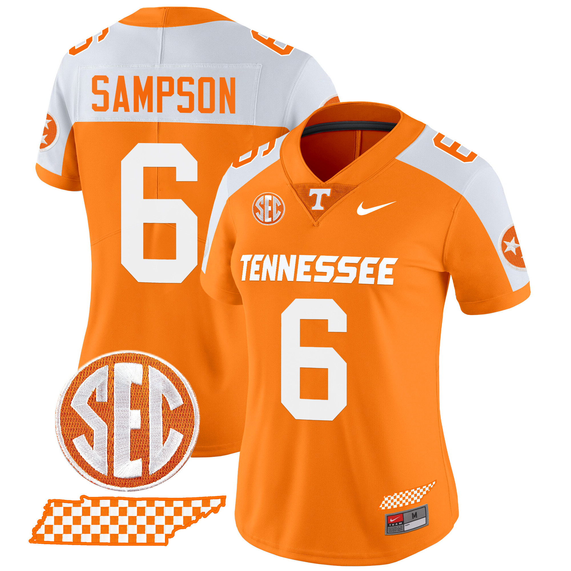 Women's Tennessee Volunteers 2024 Vapor Limited Jersey V2 - All Stitched