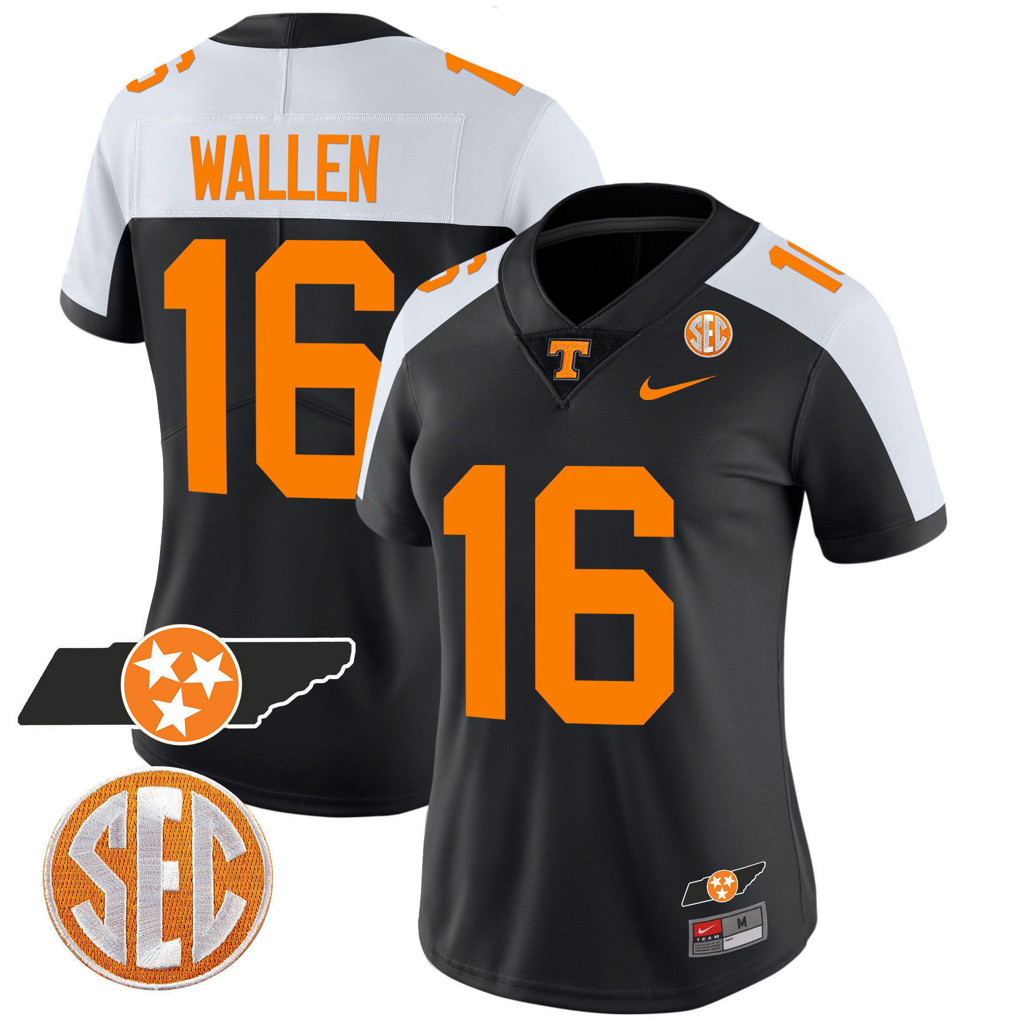 Women's Tennessee Volunteers Checkerboard & Alternate Jersey - Stitched
