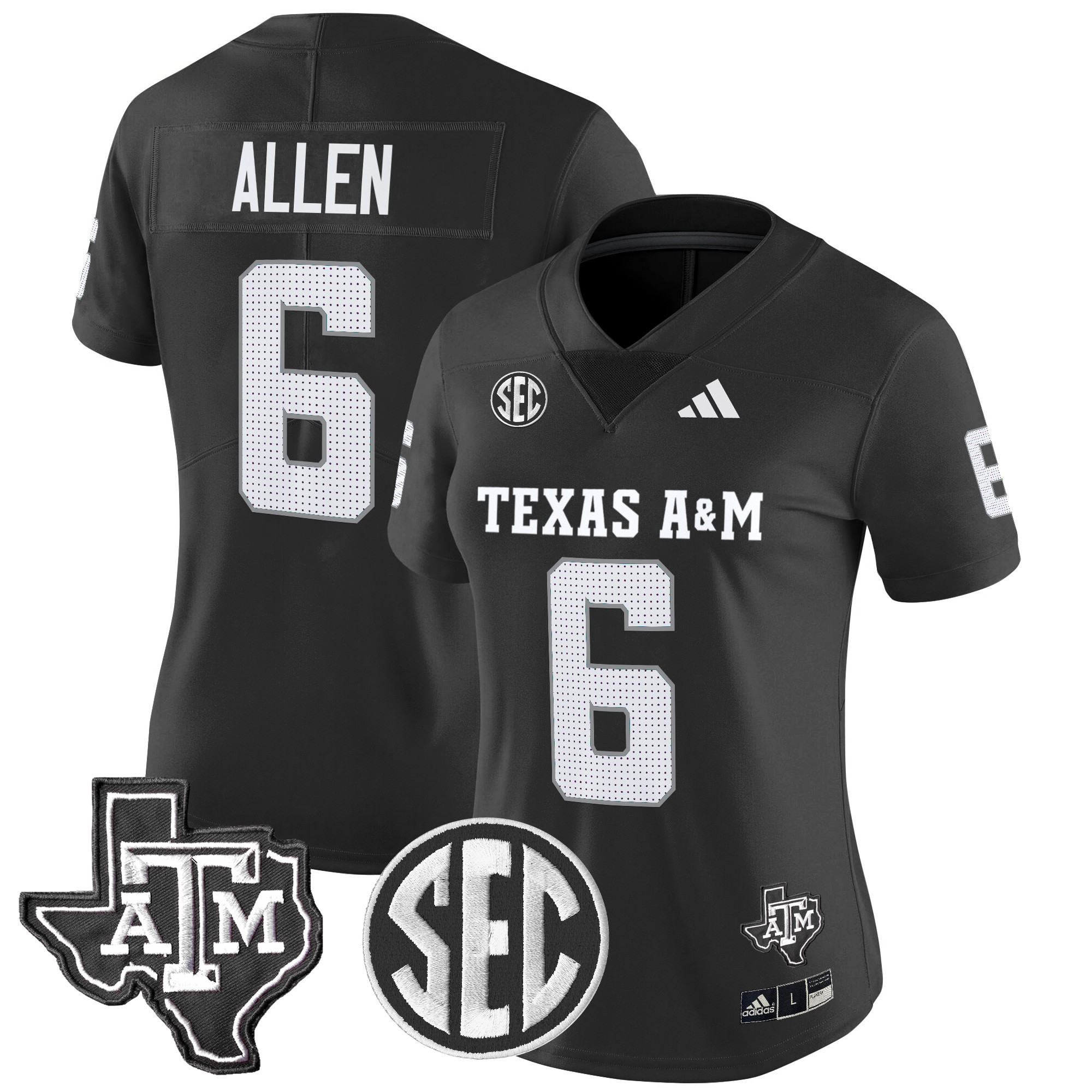 Women's Texas A&M Aggies 2024 Vapor Limited Jersey - All Stitched