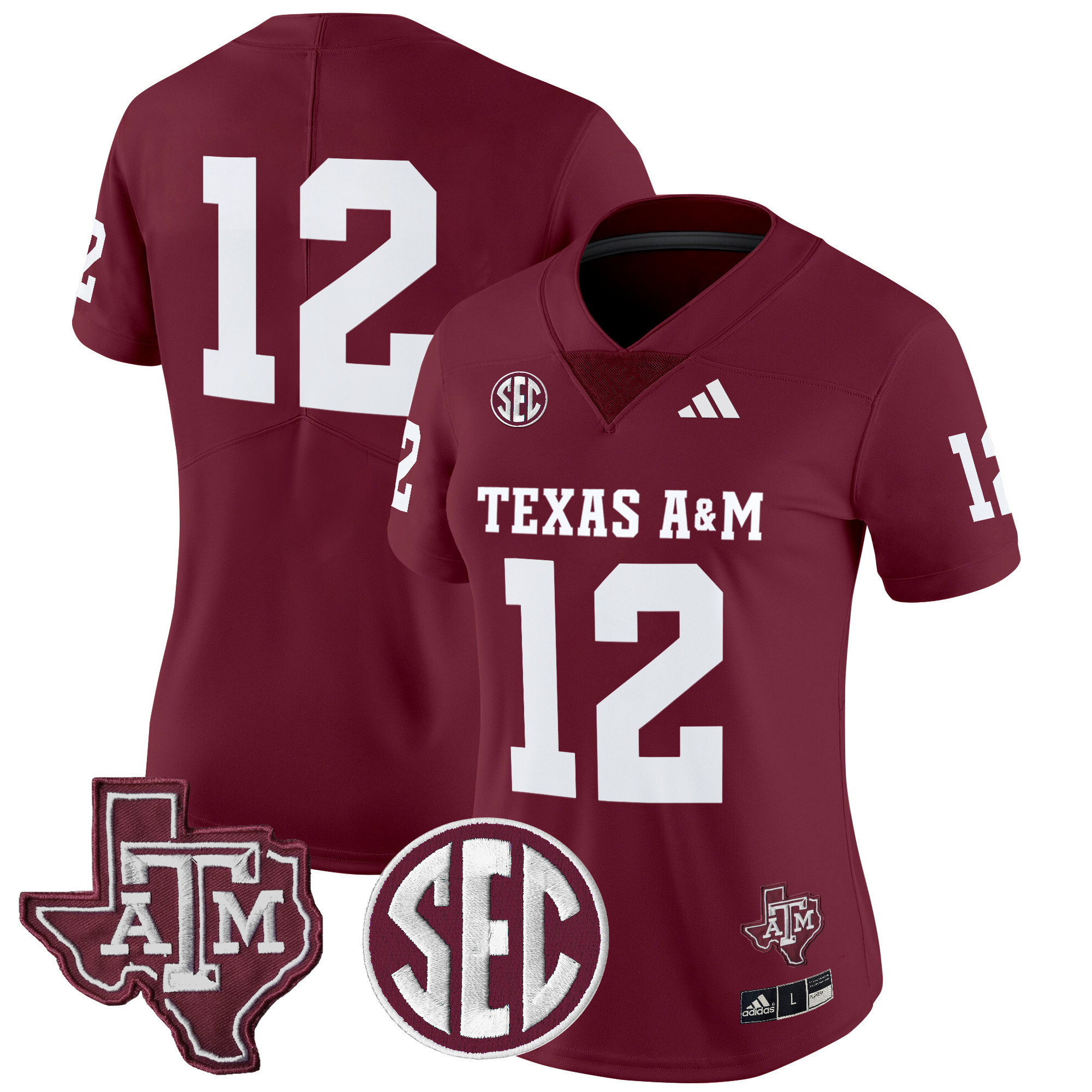 Women's Texas A&M Aggies 2024 Vapor Limited Jersey - All Stitched