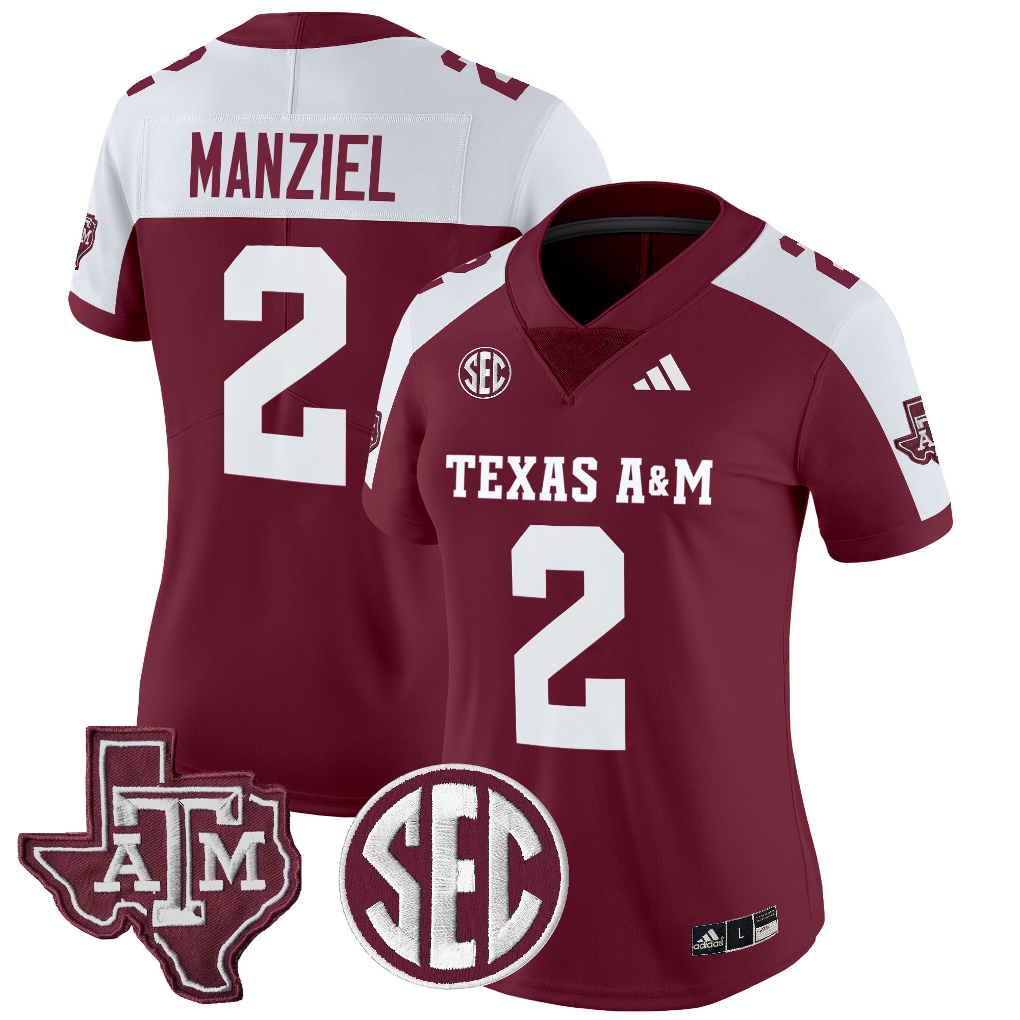 Women's Texas A&M Aggies 2024 Vapor Limited Jersey - All Stitched