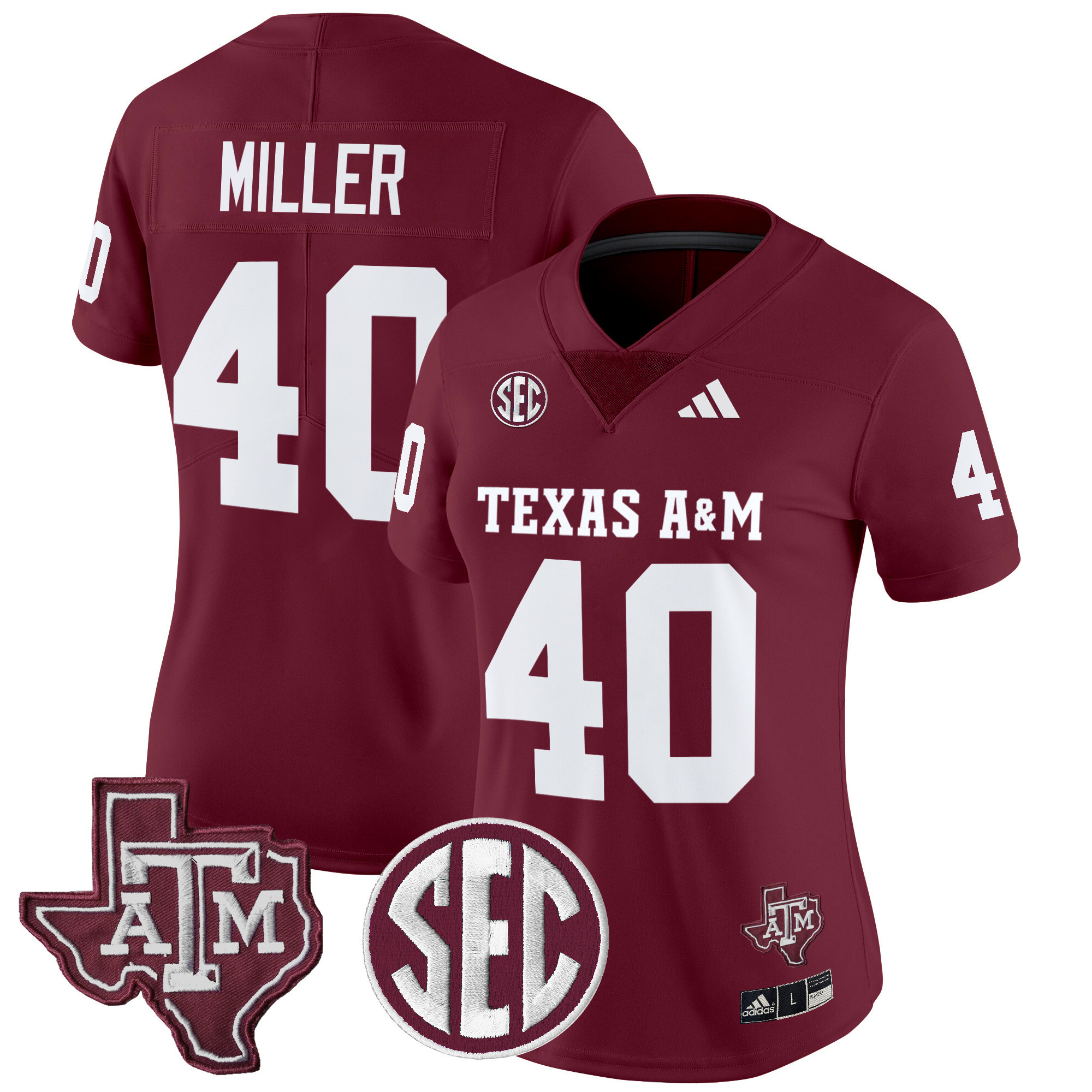 Women's Texas A&M Aggies 2024 Vapor Limited Jersey - All Stitched