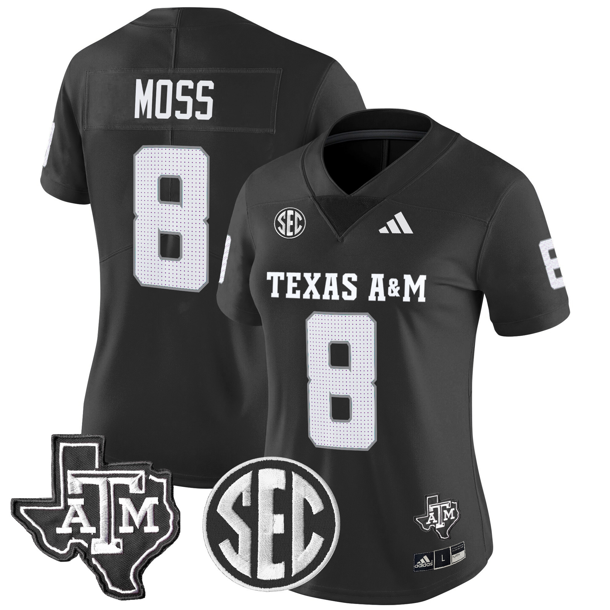 Women's Texas A&M Aggies 2024 Vapor Limited Jersey - All Stitched
