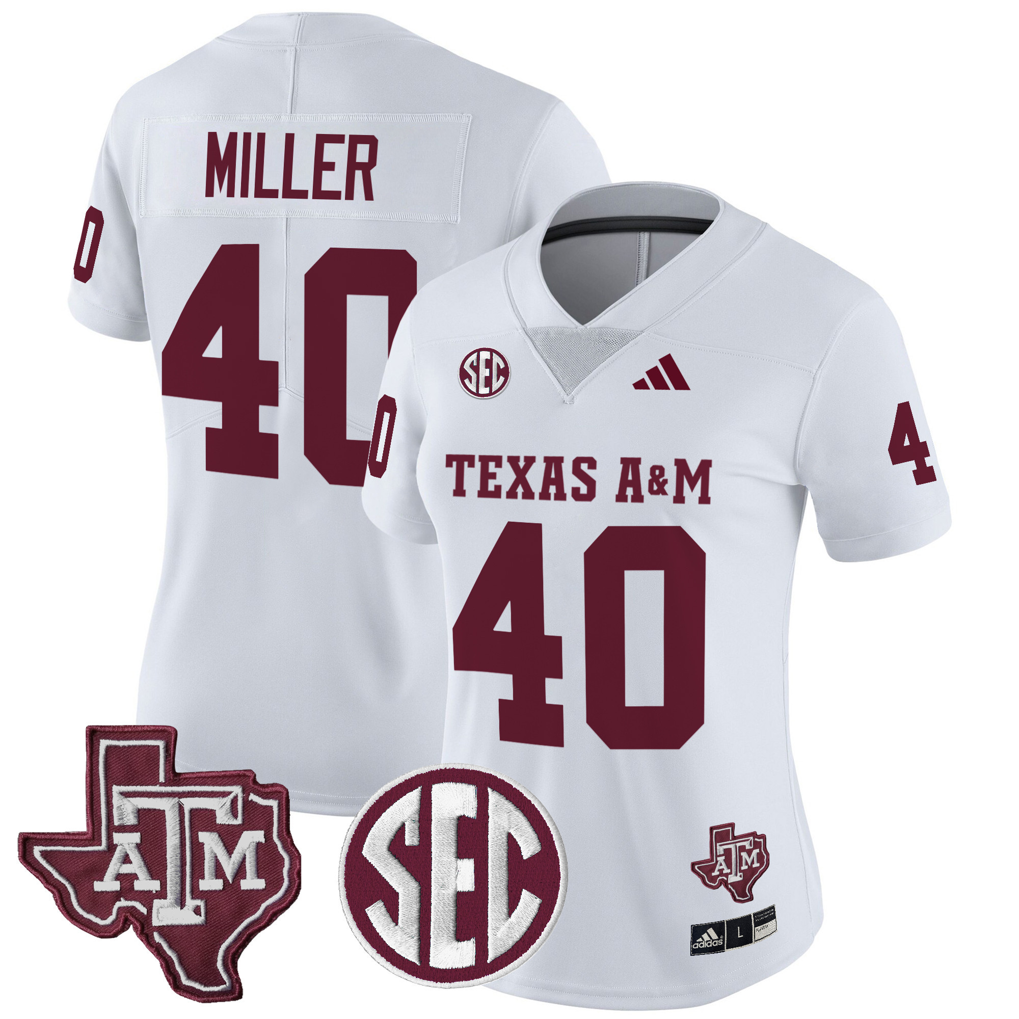 Women's Texas A&M Aggies 2024 Vapor Limited Jersey - All Stitched