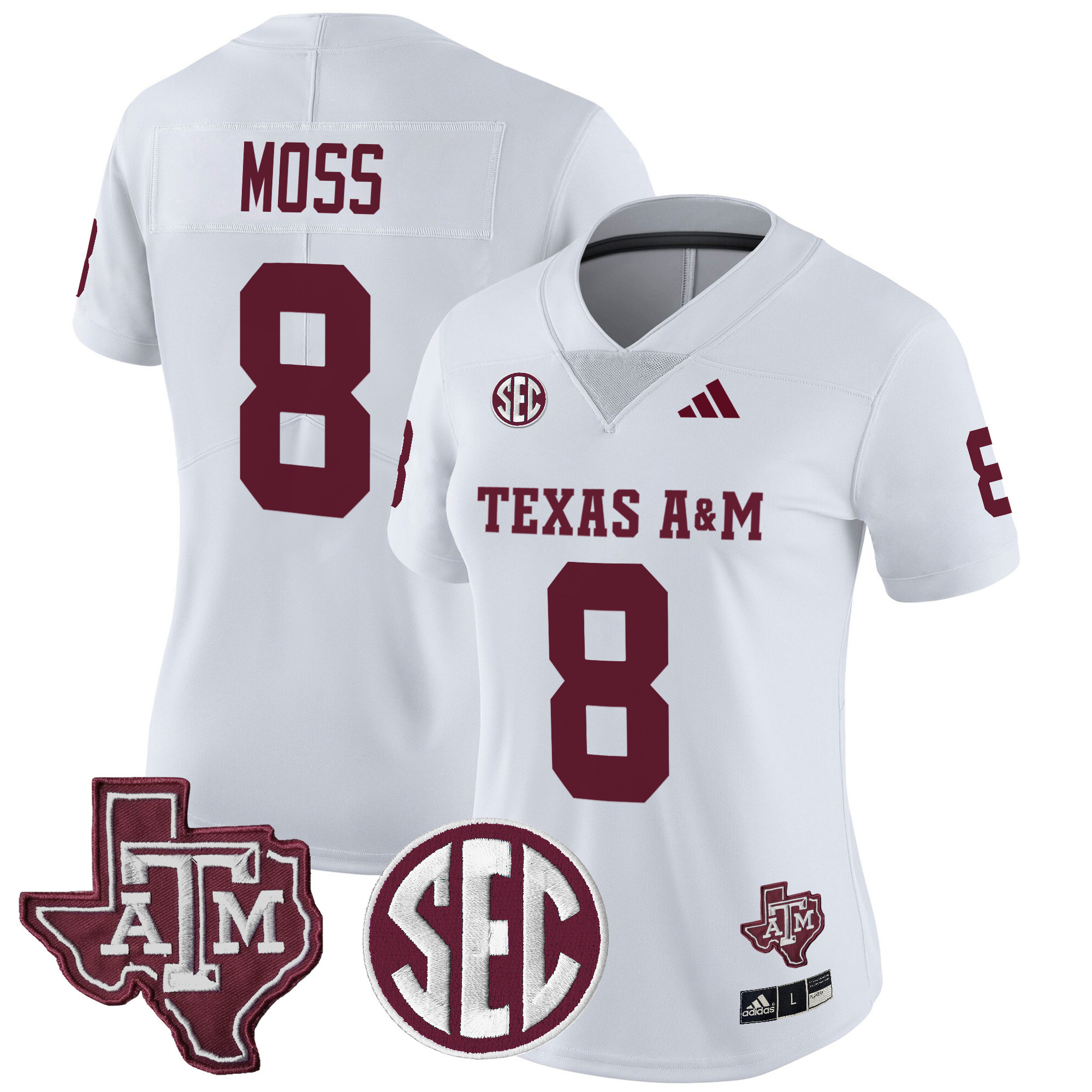 Women's Texas A&M Aggies 2024 Vapor Limited Jersey - All Stitched