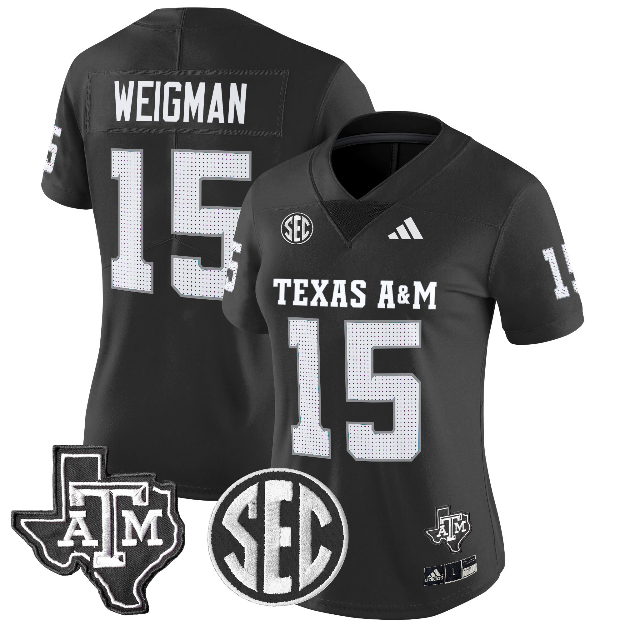 Women's Texas A&M Aggies 2024 Vapor Limited Jersey - All Stitched