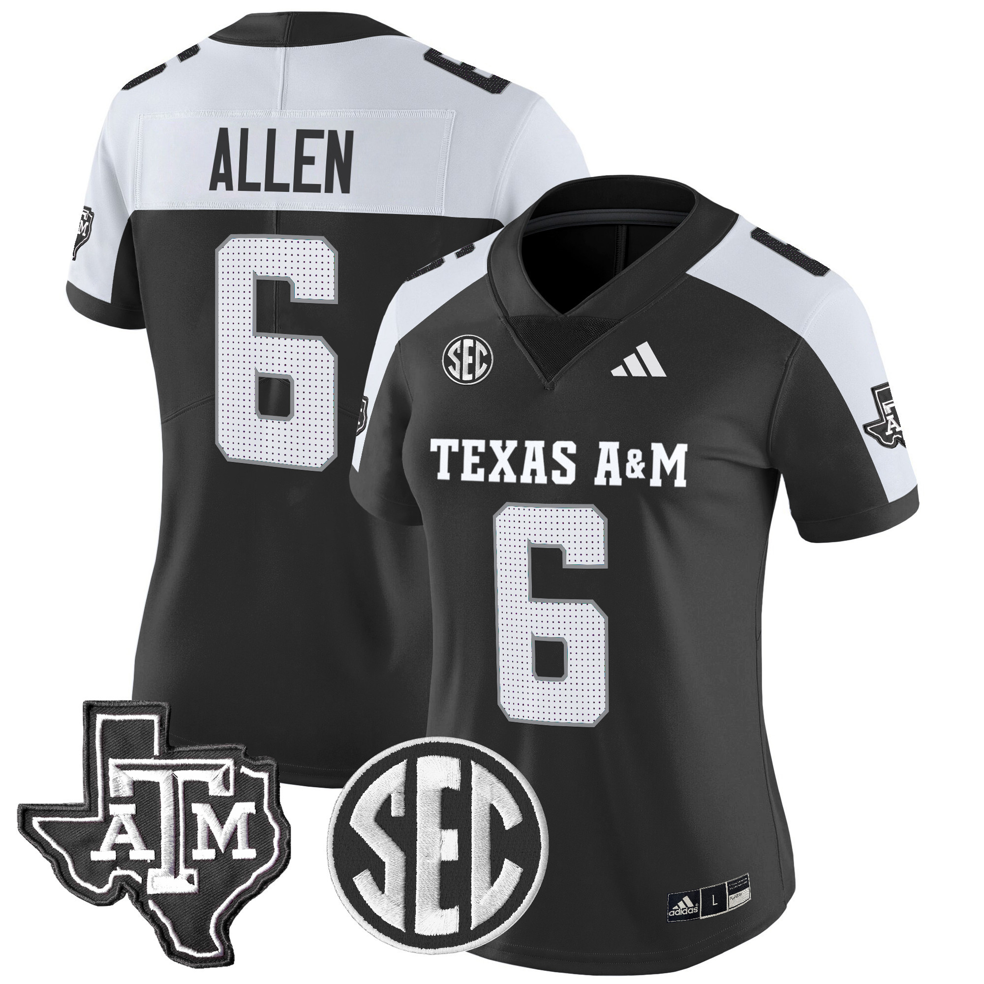 Women's Texas A&M Aggies 2024 Vapor Limited Jersey - All Stitched