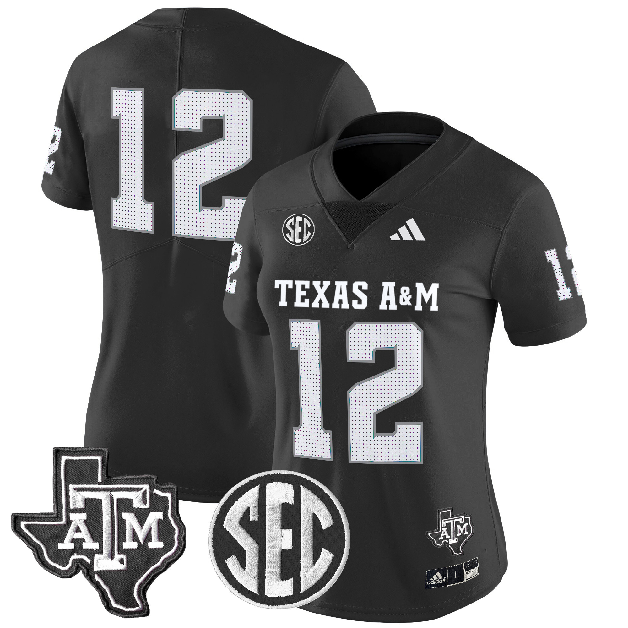 Women's Texas A&M Aggies 2024 Vapor Limited Jersey - All Stitched