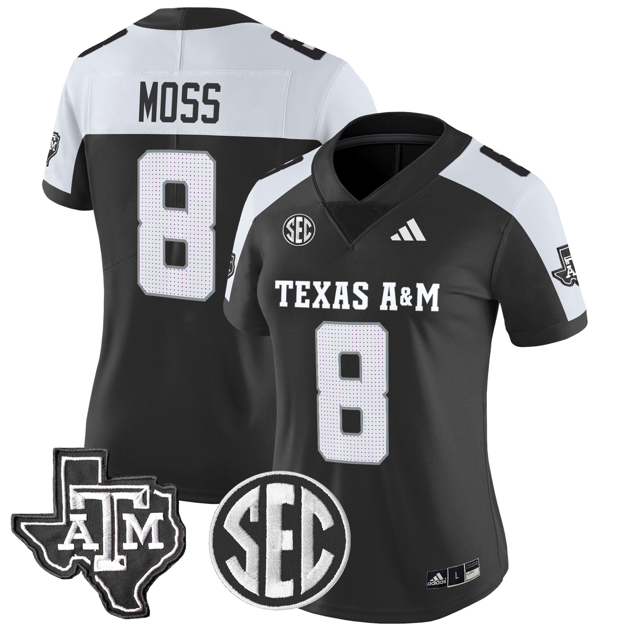 Women's Texas A&M Aggies 2024 Vapor Limited Jersey - All Stitched