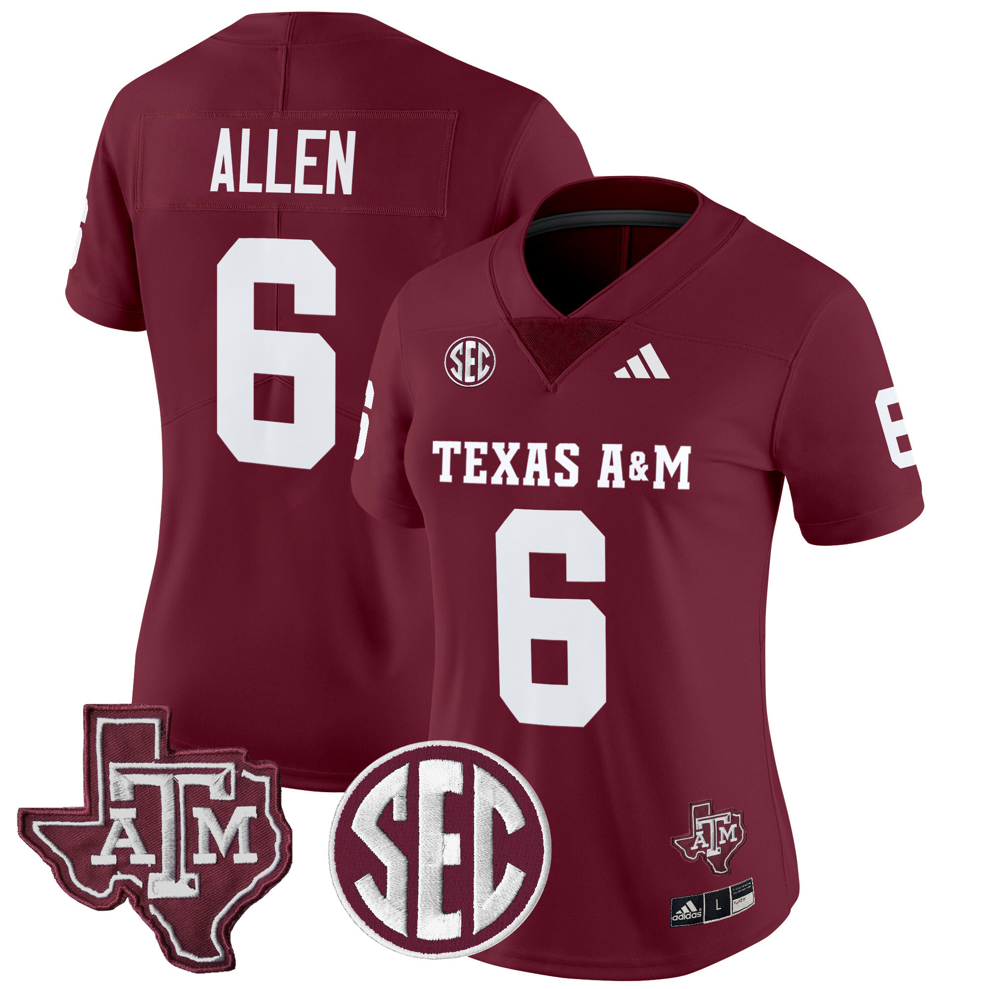 Women's Texas A&M Aggies 2024 Vapor Limited Jersey - All Stitched