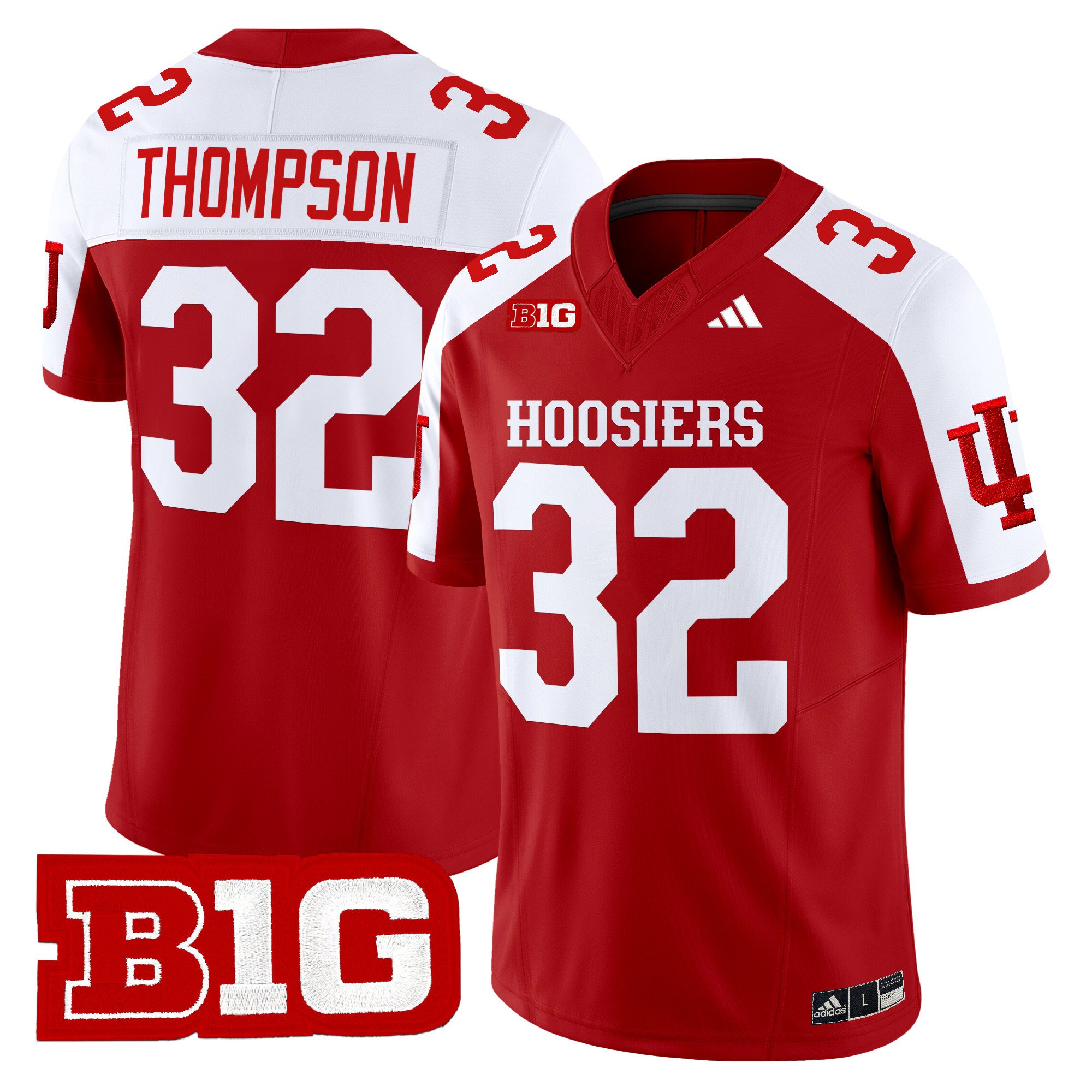 Youth's Indiana Hoosiers 2024 Vapor Limited Jersey - All Stitched