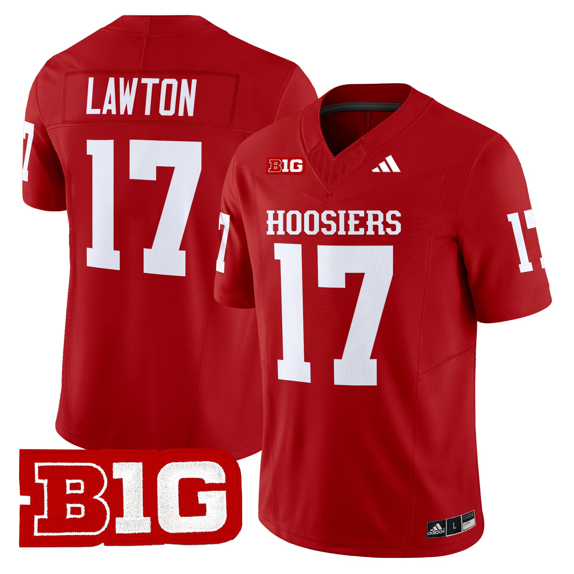 Youth's Indiana Hoosiers 2024 Vapor Limited Jersey - All Stitched