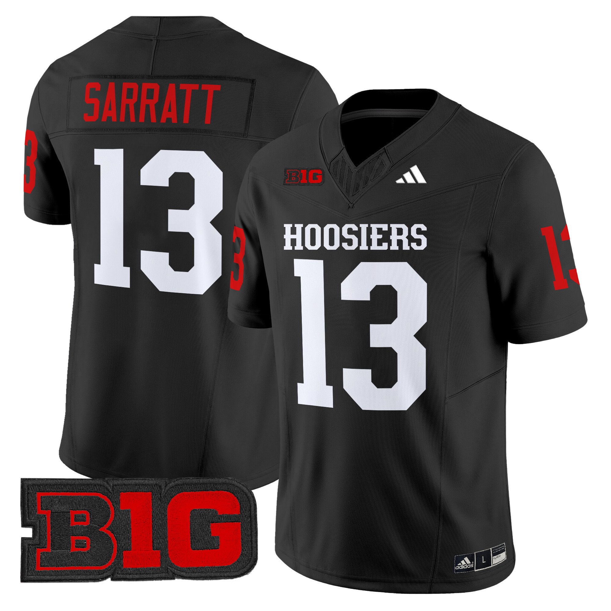 Youth's Indiana Hoosiers 2024 Vapor Limited Jersey - All Stitched