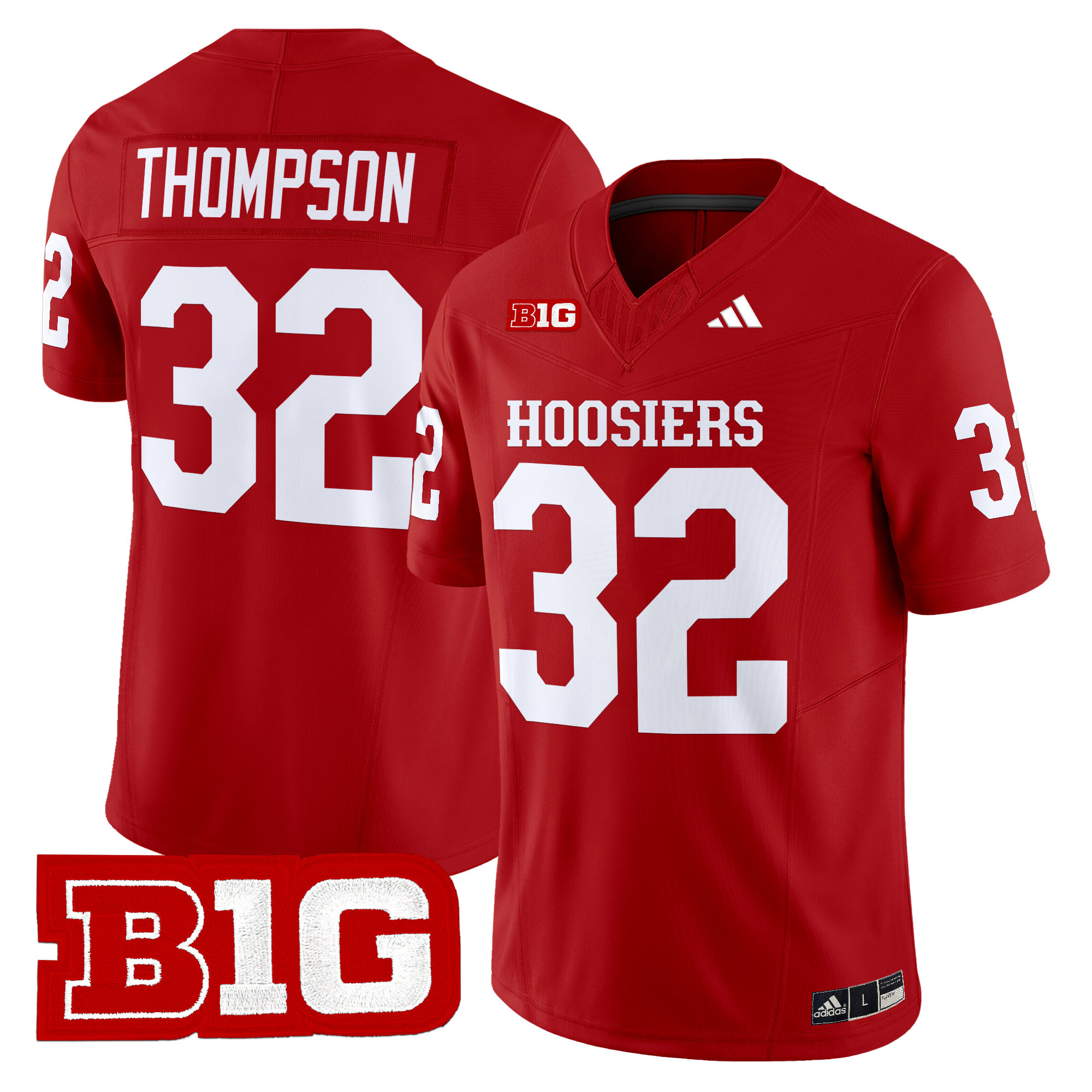 Youth's Indiana Hoosiers 2024 Vapor Limited Jersey - All Stitched