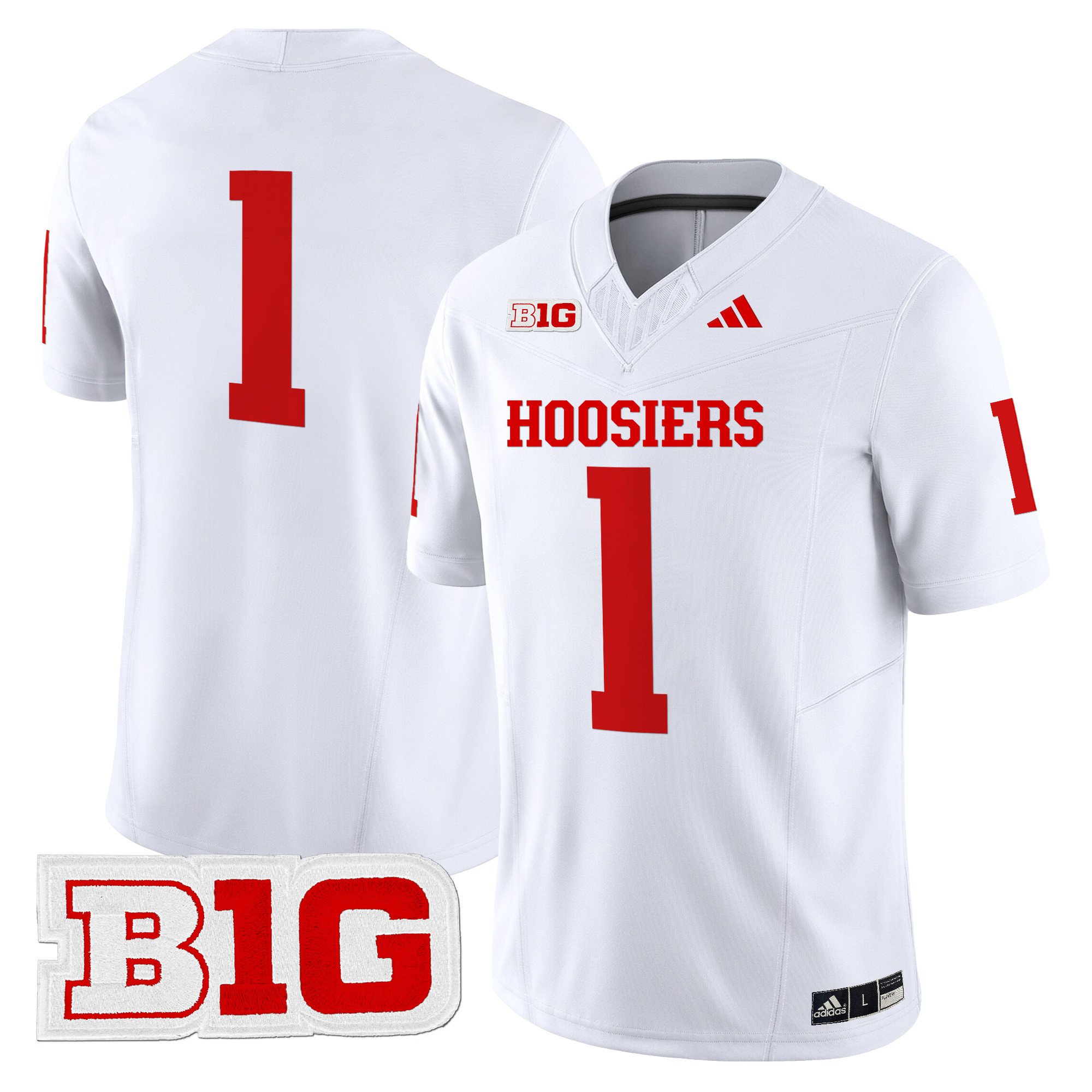 Youth's Indiana Hoosiers 2024 Vapor Limited Jersey - All Stitched