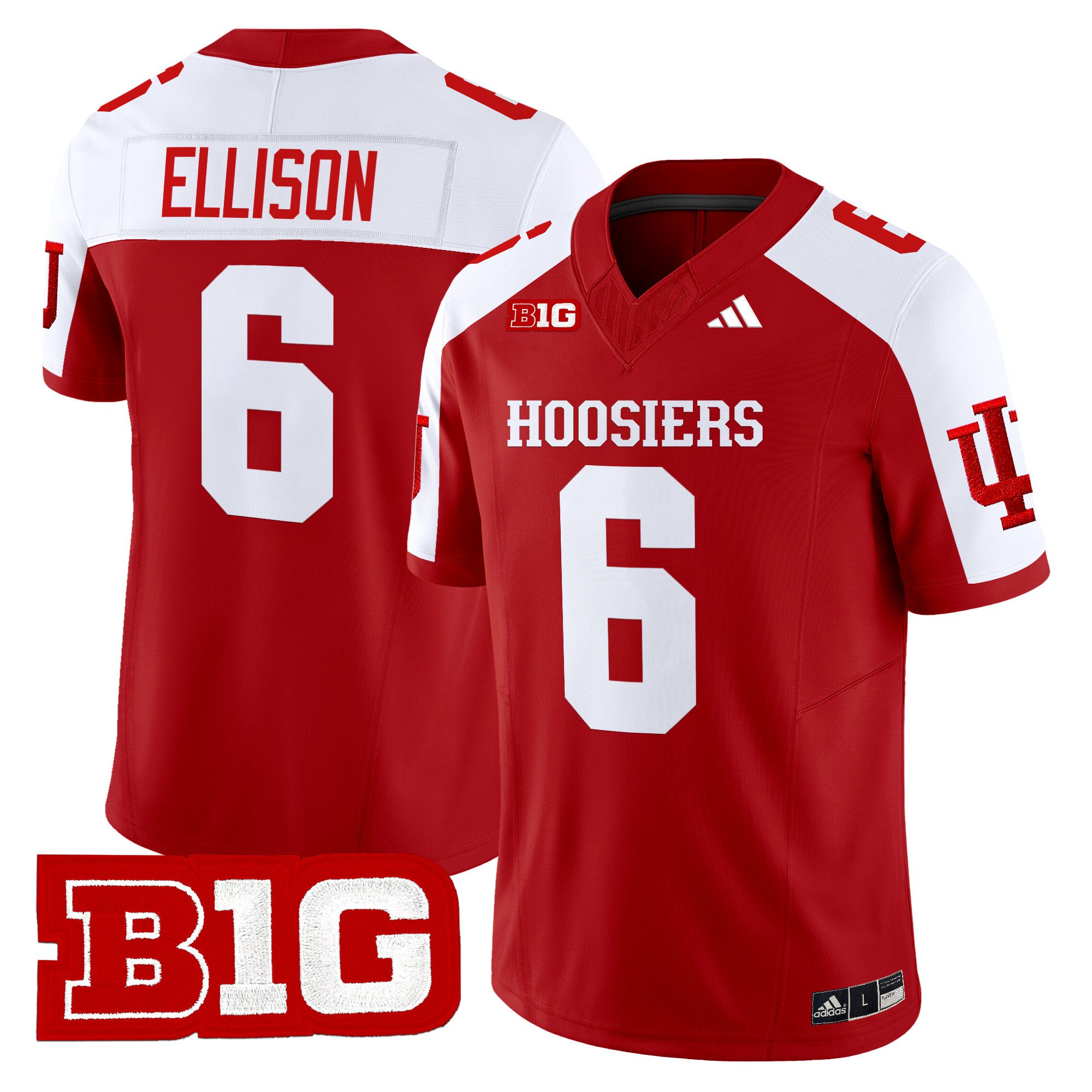Youth's Indiana Hoosiers 2024 Vapor Limited Jersey - All Stitched