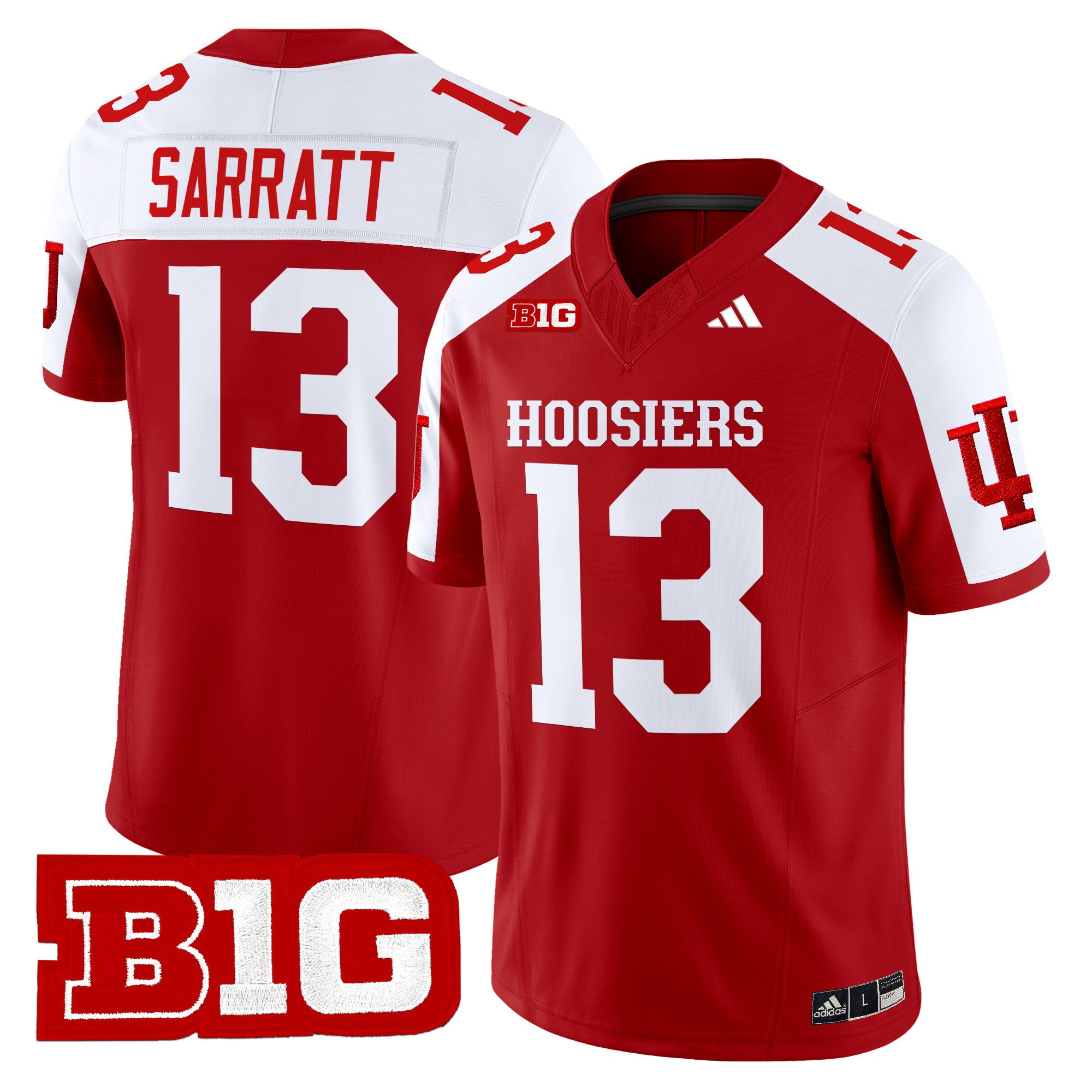 Youth's Indiana Hoosiers 2024 Vapor Limited Jersey - All Stitched