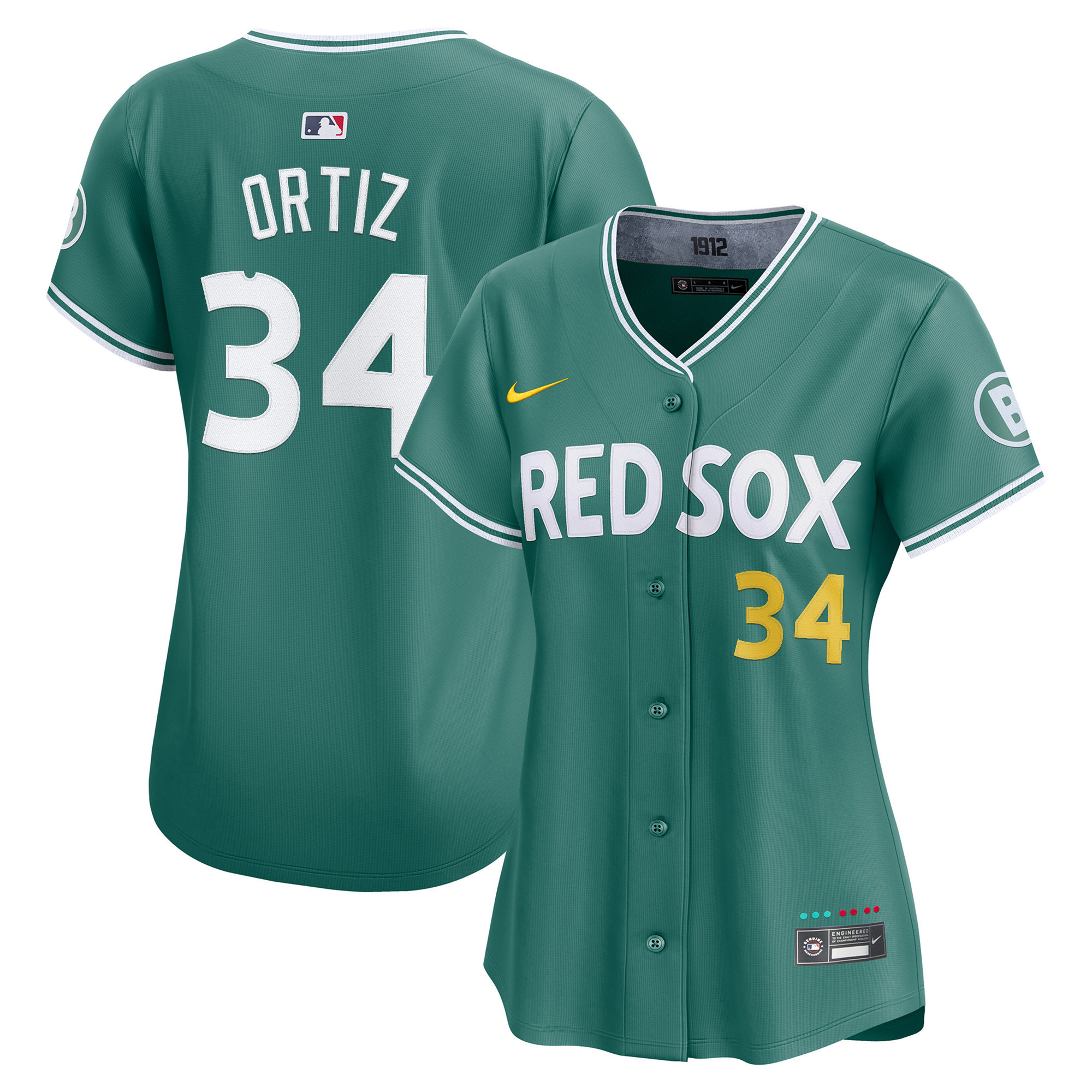 Boston Red Sox 2025 City Connect Vapor Premier Limited Jersey V2 - All Stitched